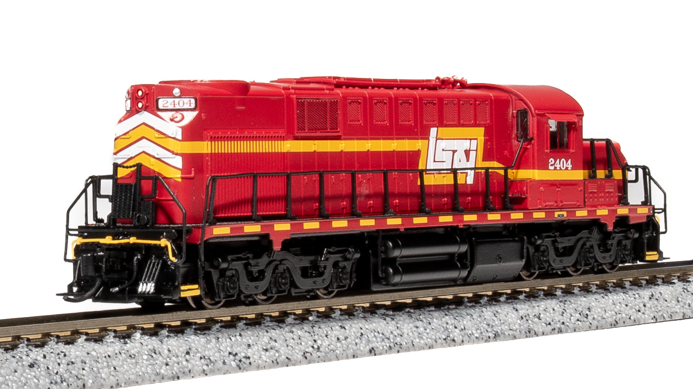 6618 Alco RSD-15, LS&I #2402, Red, Yellow & White, Paragon4 Sound/DC/DCC, N