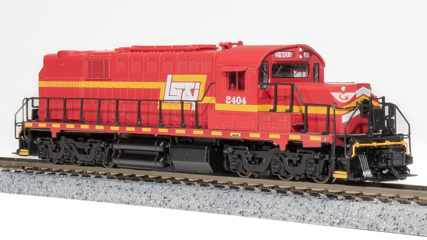 6619 Alco RSD-15, LS&I #2404, Red, Yellow & White, Paragon4 Sound/DC/DCC, N Default Title