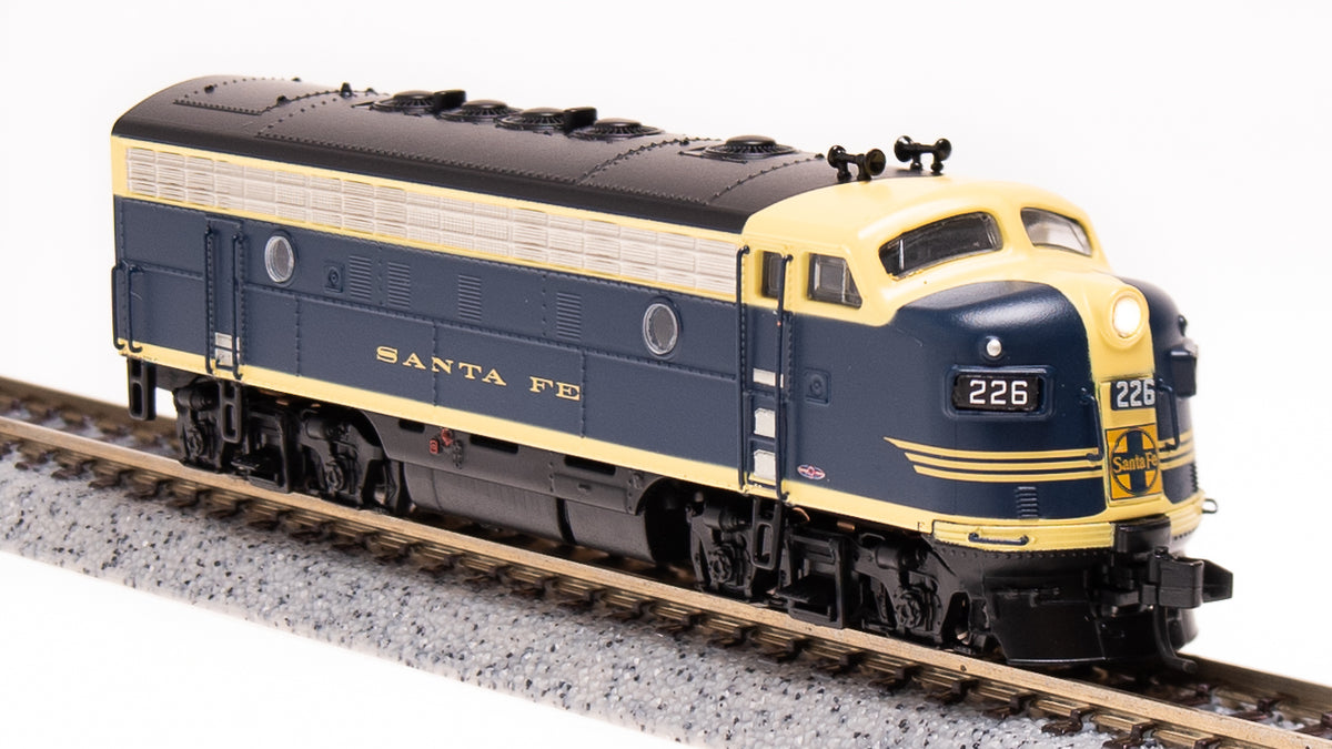 6869 EMD F7A, ATSF 226C, Cat Whiskers Freight Scheme, Paragon4 Sound/D