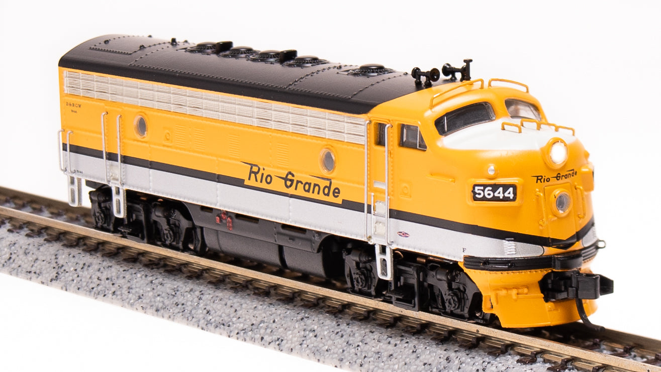 6873 EMD F7A, DRGW 5644, Single Stripe Scheme, Paragon4 Sound/DC/DCC, N Default Title