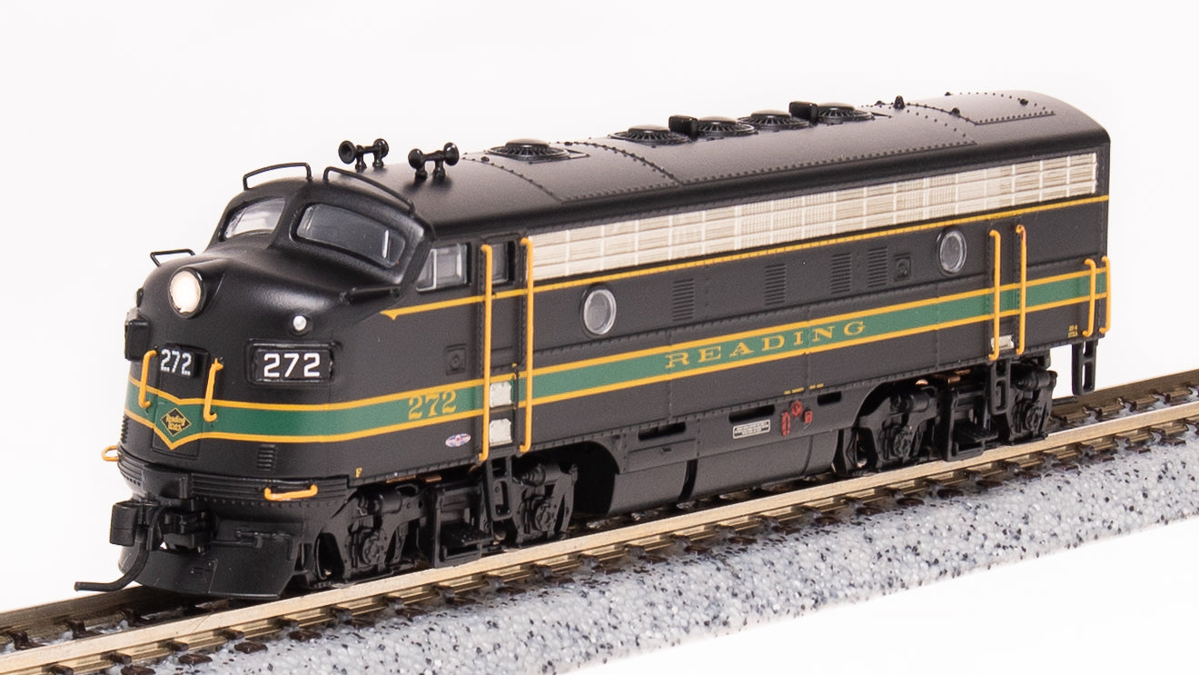 6881 EMD F7A, RDG 272A, Black, Green, & Yellow Scheme, Paragon4 Sound/DC/DCC, N Default Title