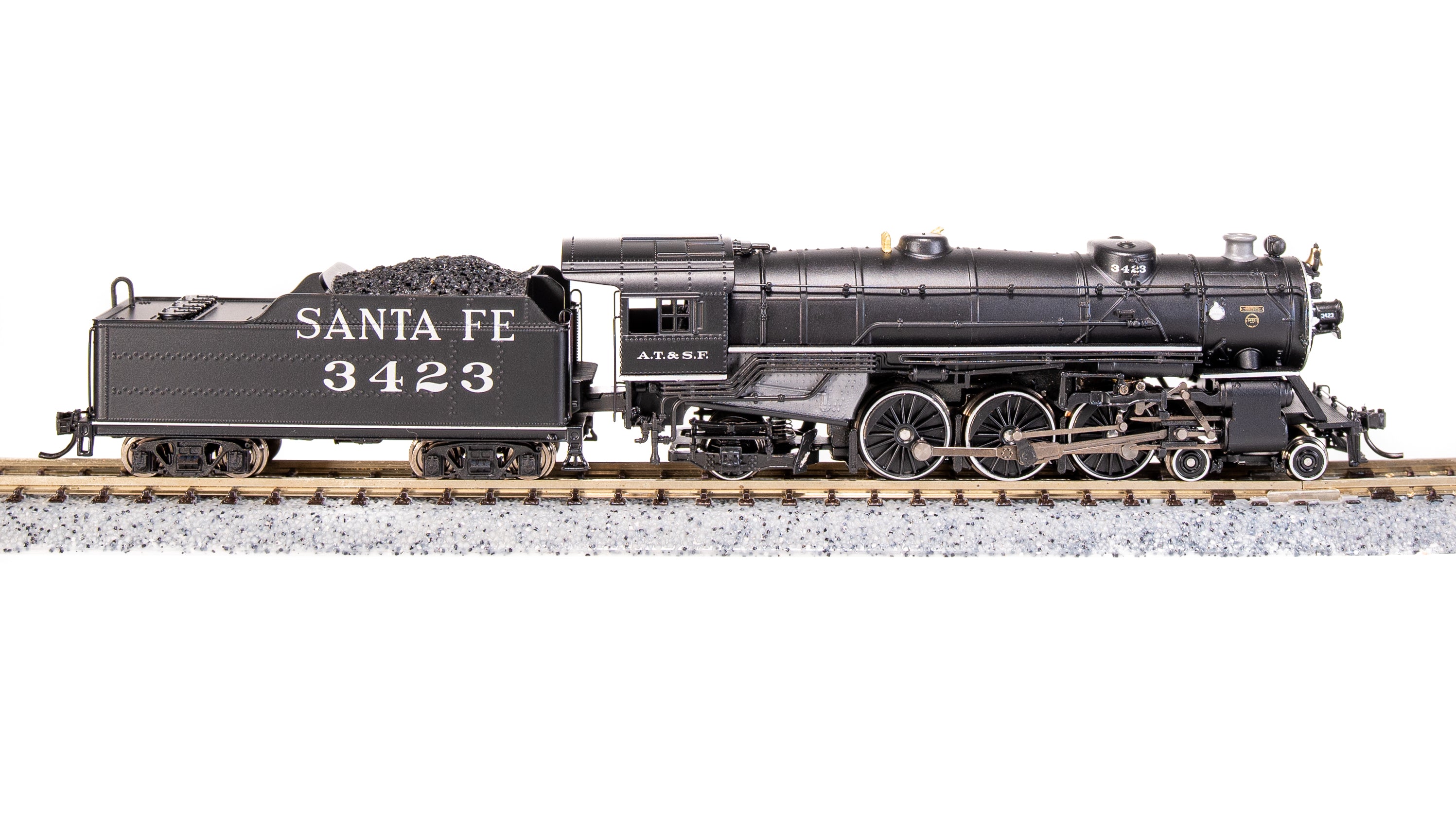 6920 Heavy Pacific 4-6-2, ATSF 3423, As Appears Today, Paragon4 Sound/DC/DCC, N Default Title