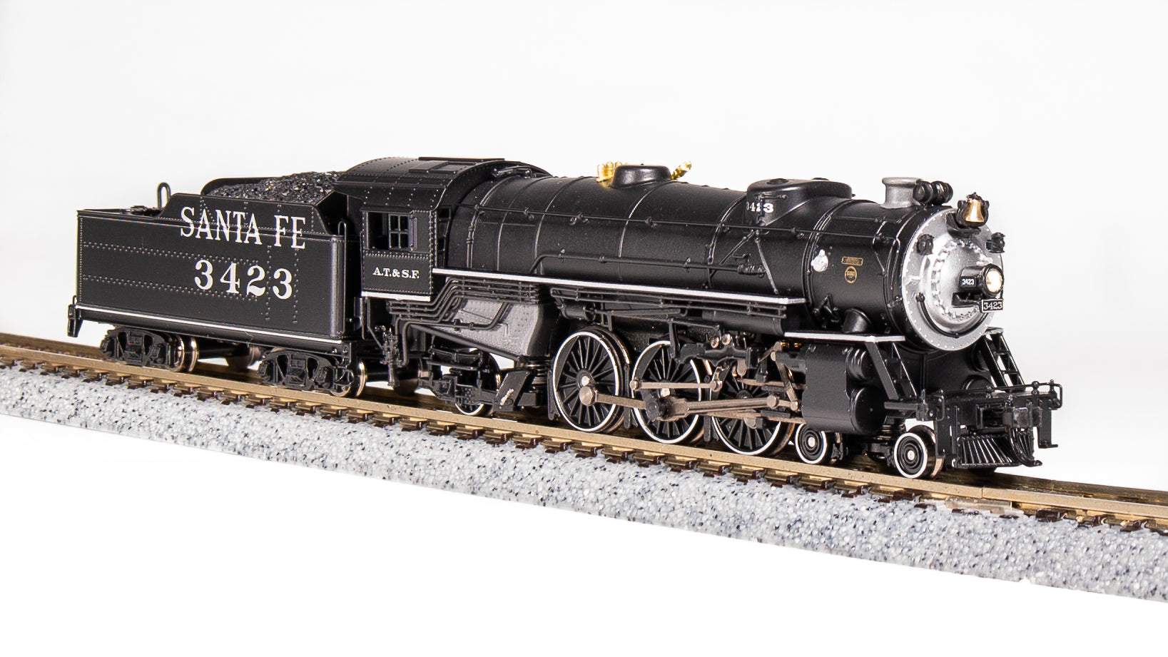 6920 Heavy Pacific 4-6-2, ATSF 3423, As Appears Today, Paragon4 Sound/DC/DCC, N Default Title