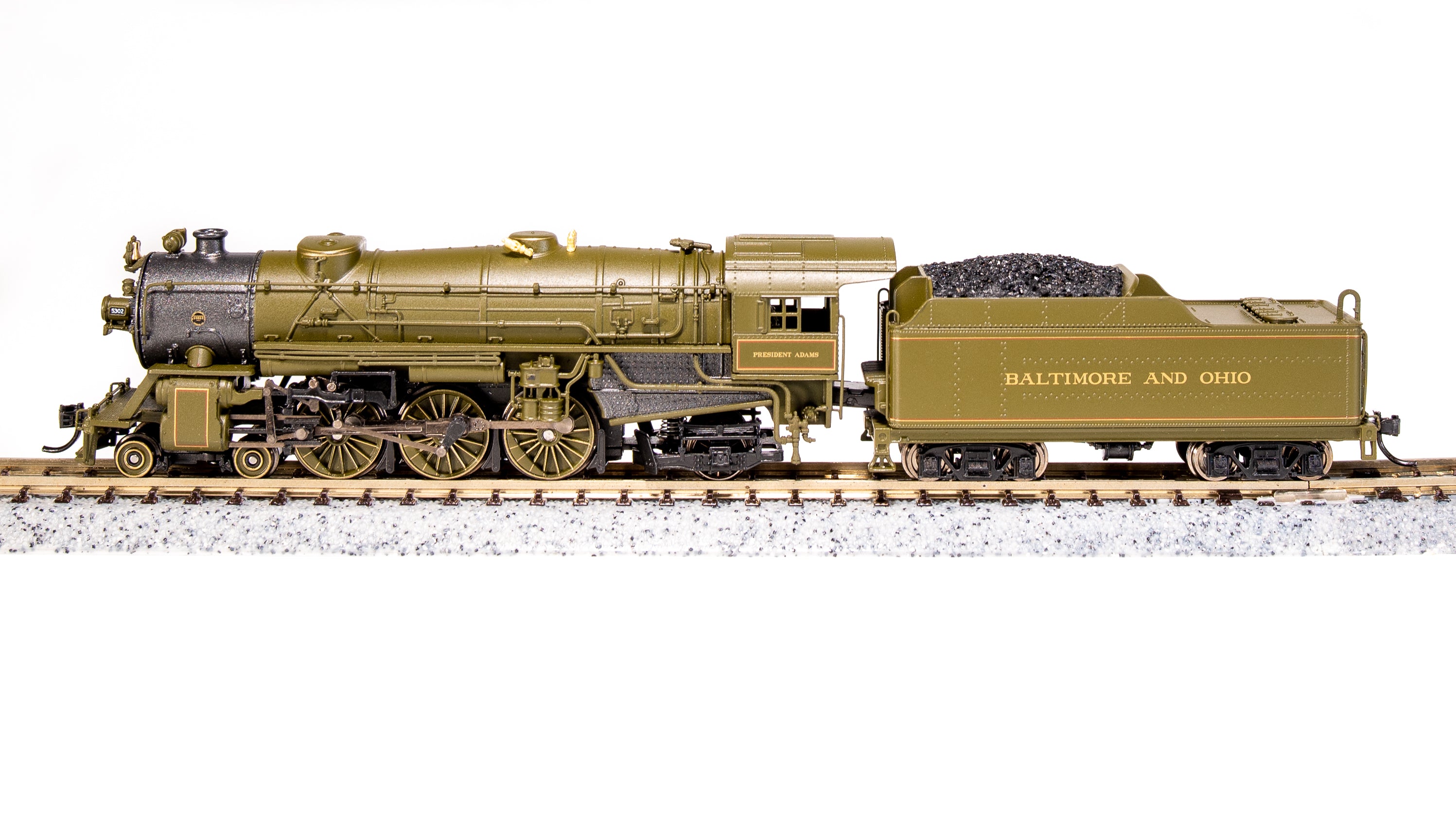 6925 Heavy Pacific 4-6-2, B&O 5302, President Jefferson, Paragon4  Sound/DC/DCC, N