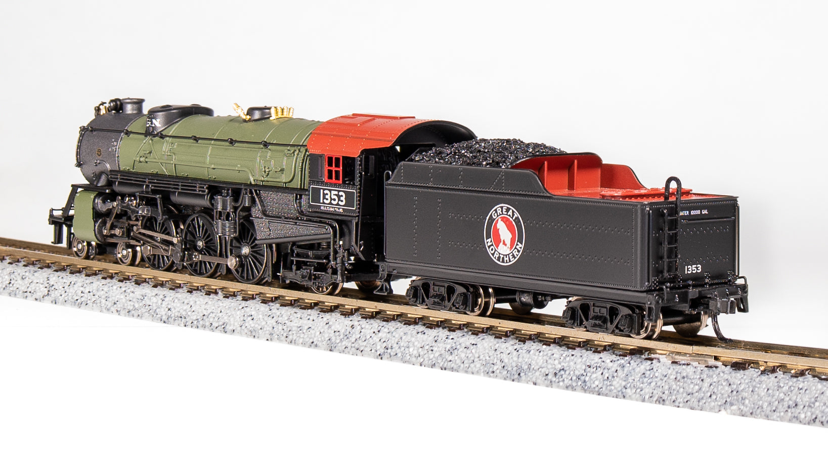6933 Heavy Pacific 4-6-2, GN 1353, Glacier Green, Paragon4 Sound/DC/DCC, N Default Title