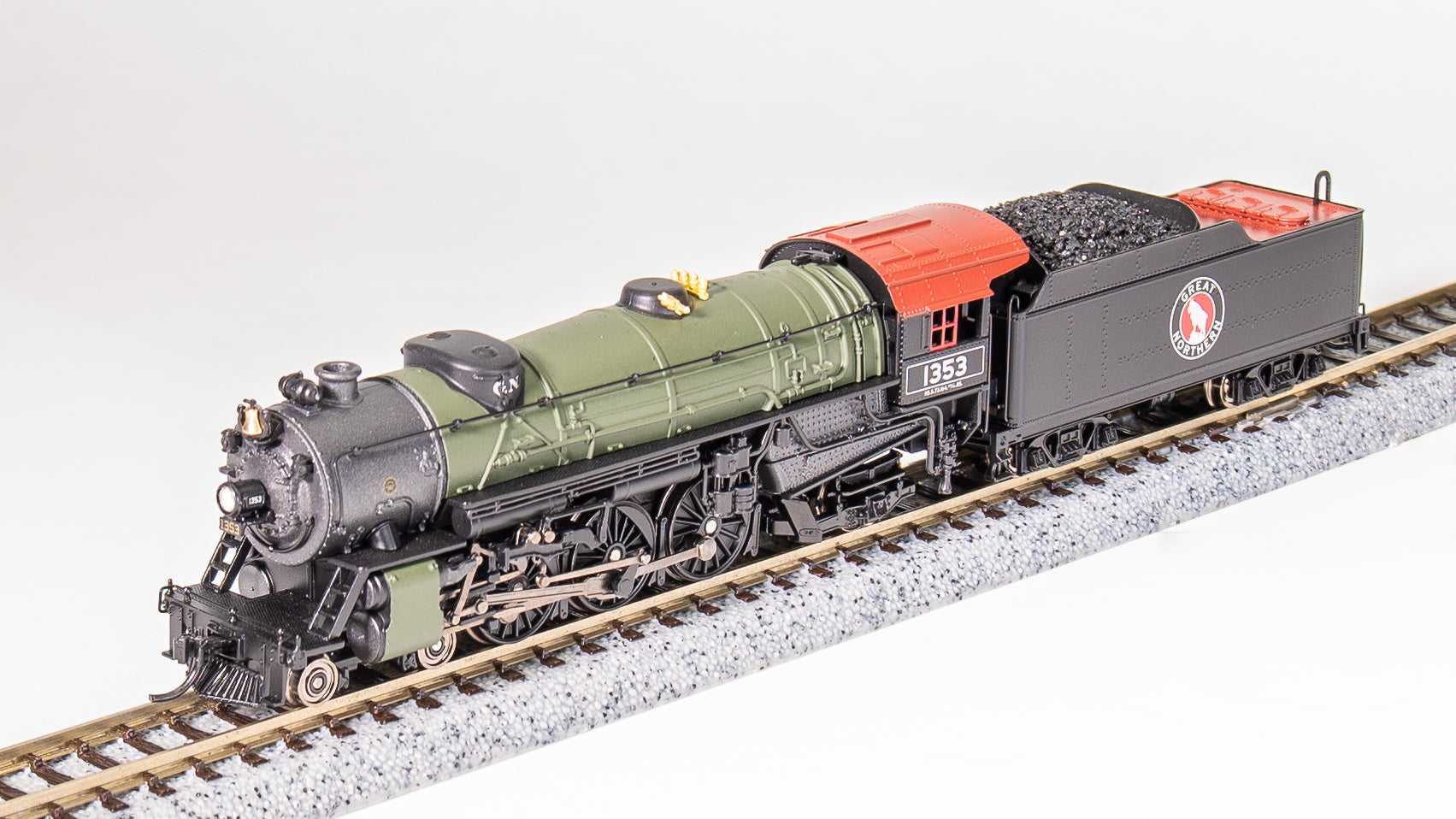 6933 Heavy Pacific 4-6-2, GN 1353, Glacier Green, Paragon4 Sound/DC/DCC, N Default Title