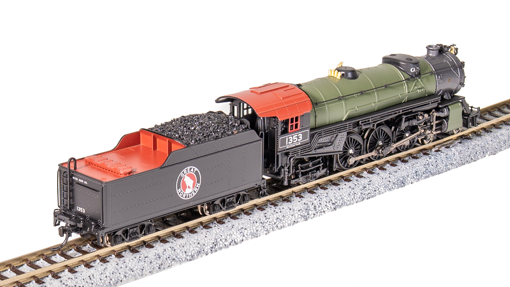 6933 Heavy Pacific 4-6-2, GN 1353, Glacier Green, Paragon4 Sound/DC/DCC, N Default Title