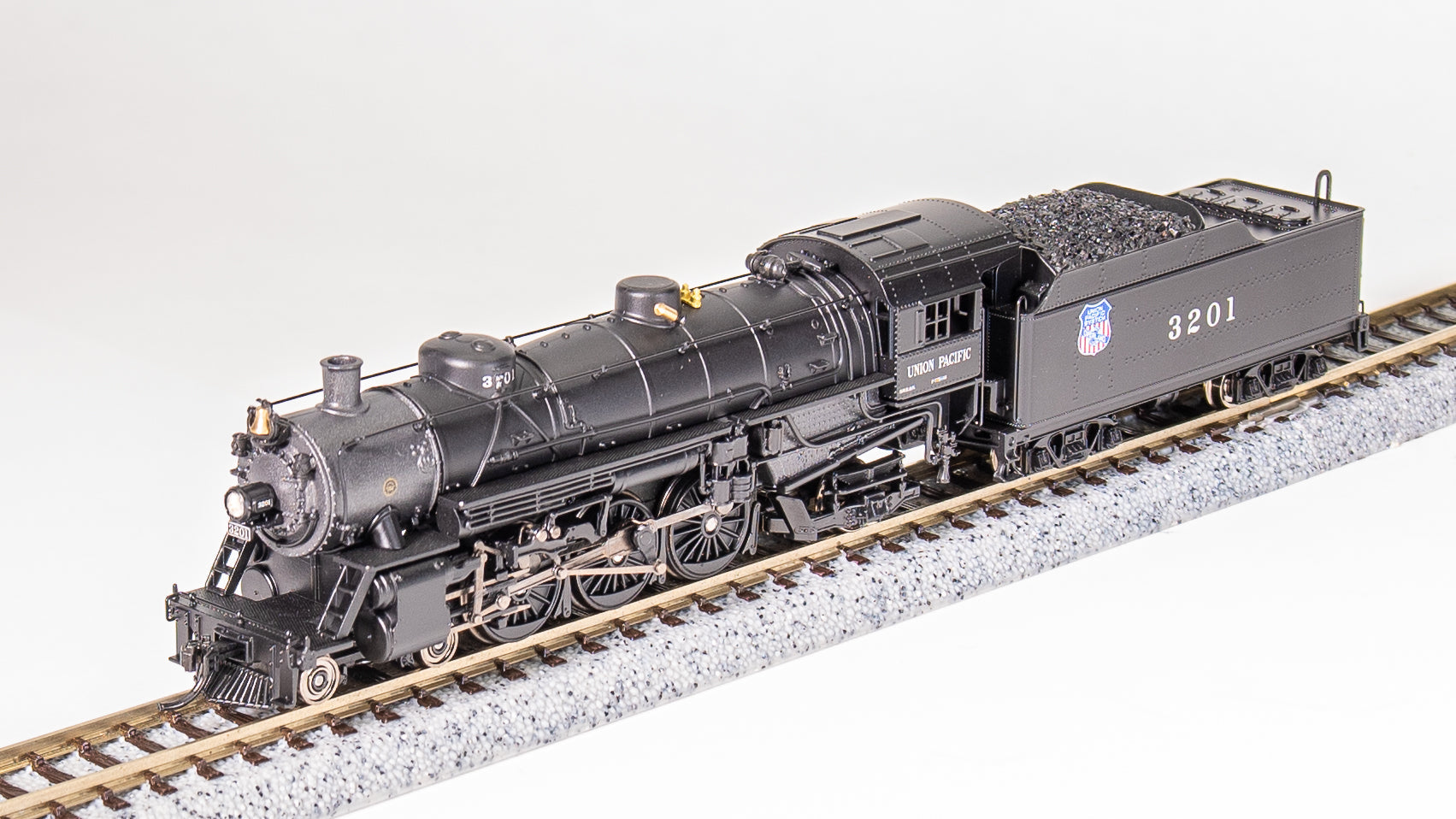 6950 Light Pacific 4-6-2, UP 3201, Overland Scheme, Paragon4 Sound/DC/DCC, N Default Title