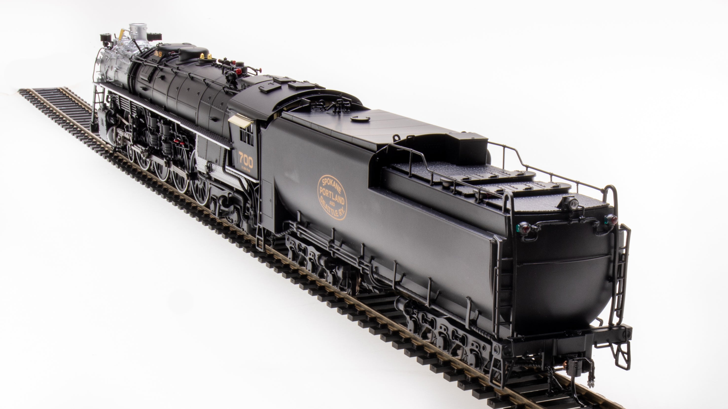 6966 SP&S E-1 4-8-4, #700, Excursion Version (1990-2004,) w/ High Numberboards, Paragon4 Sound/DC/DCC, Smoke, HO