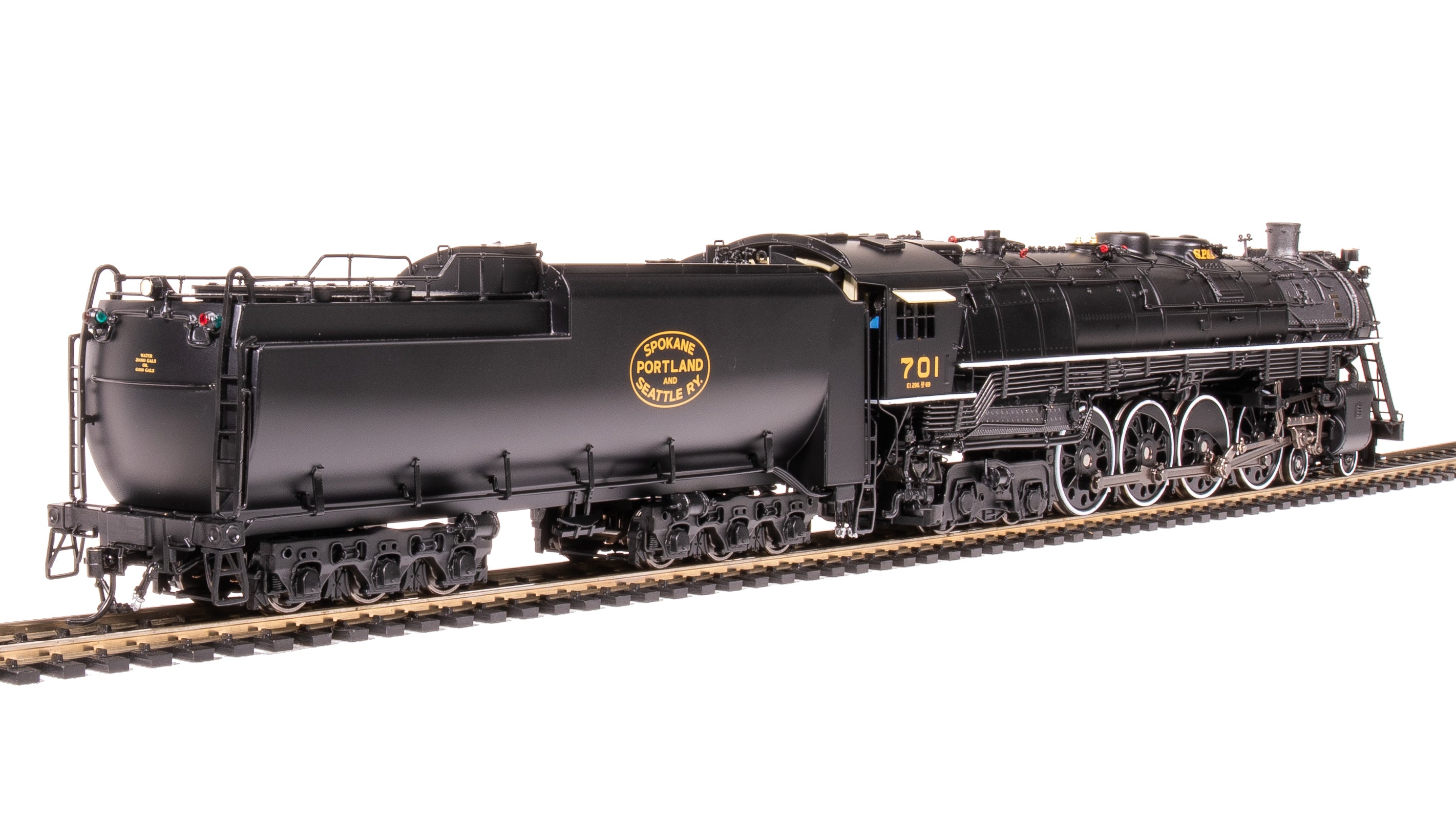 6968 SP&S E-1 4-8-4, #701, Late Postwar (1949-1956), Paragon4 Sound/DC/DCC, Smoke, HO Default Title