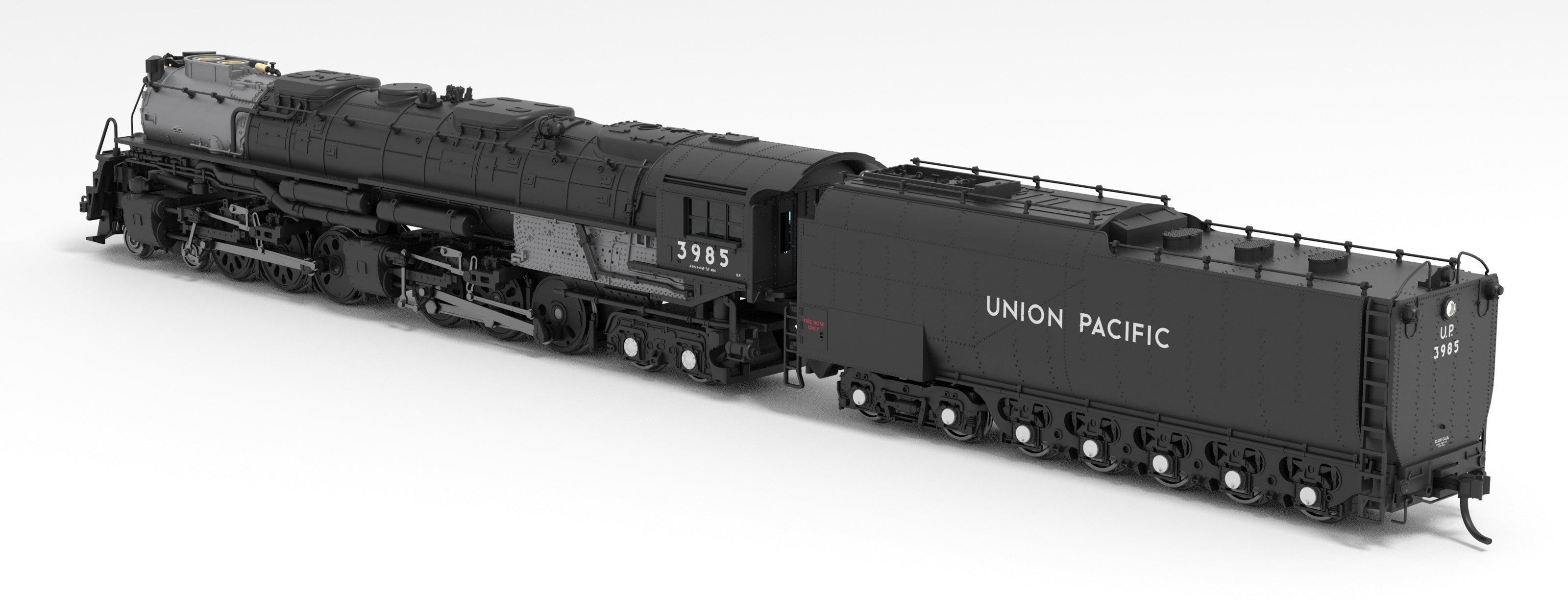6986 UP Challenger 4-6-6-4, #3985 Excursion Locomotive, Oil Tender, Black &  Graphite, Paragon4 Sound/DC/DCC, Smoke, N