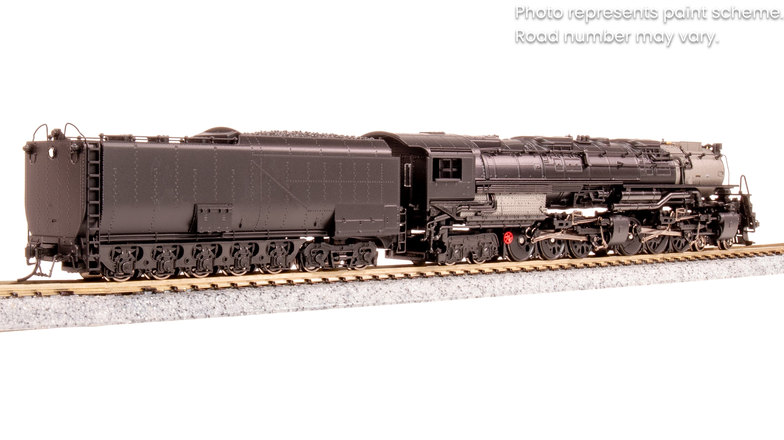6991 UP Challenger 4-6-6-4, Unlettered, Black & Graphite, Coal Tender, Paragon4 Sound/DC/DCC, Smoke, N
