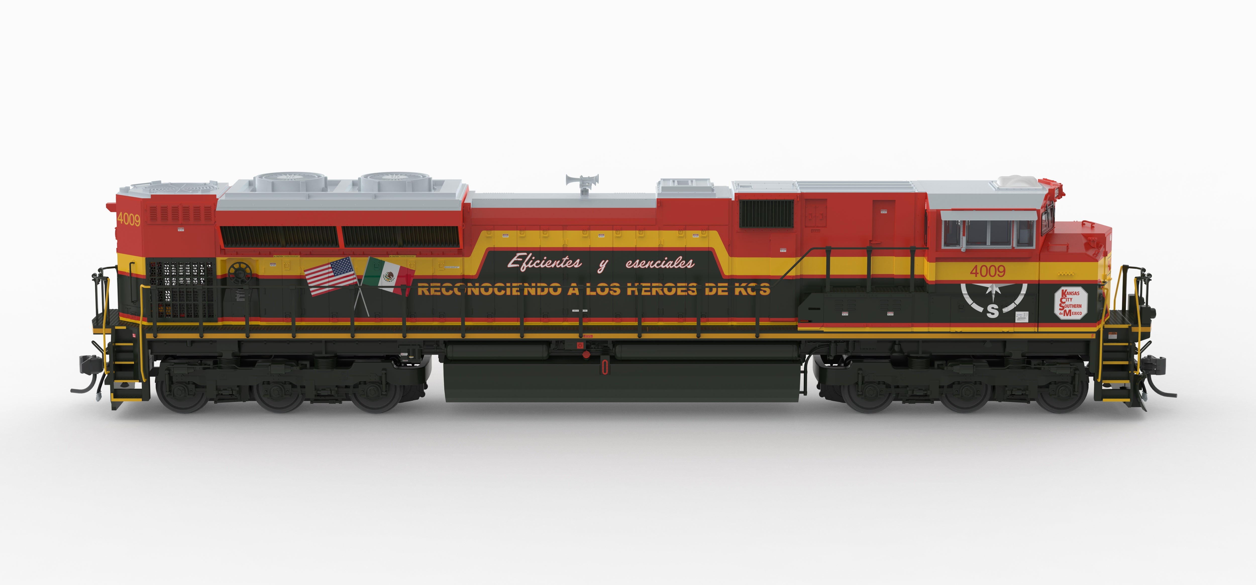 10434 EMD SD70ACe, KCS 4009, 