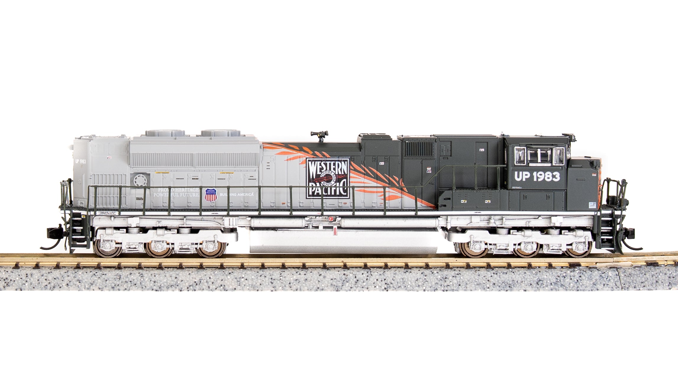 7032 EMD SD70ACe, UP #1983, Western Pacific Heritage livery, Paragon4 Sound/DC/DCC, N Default Title