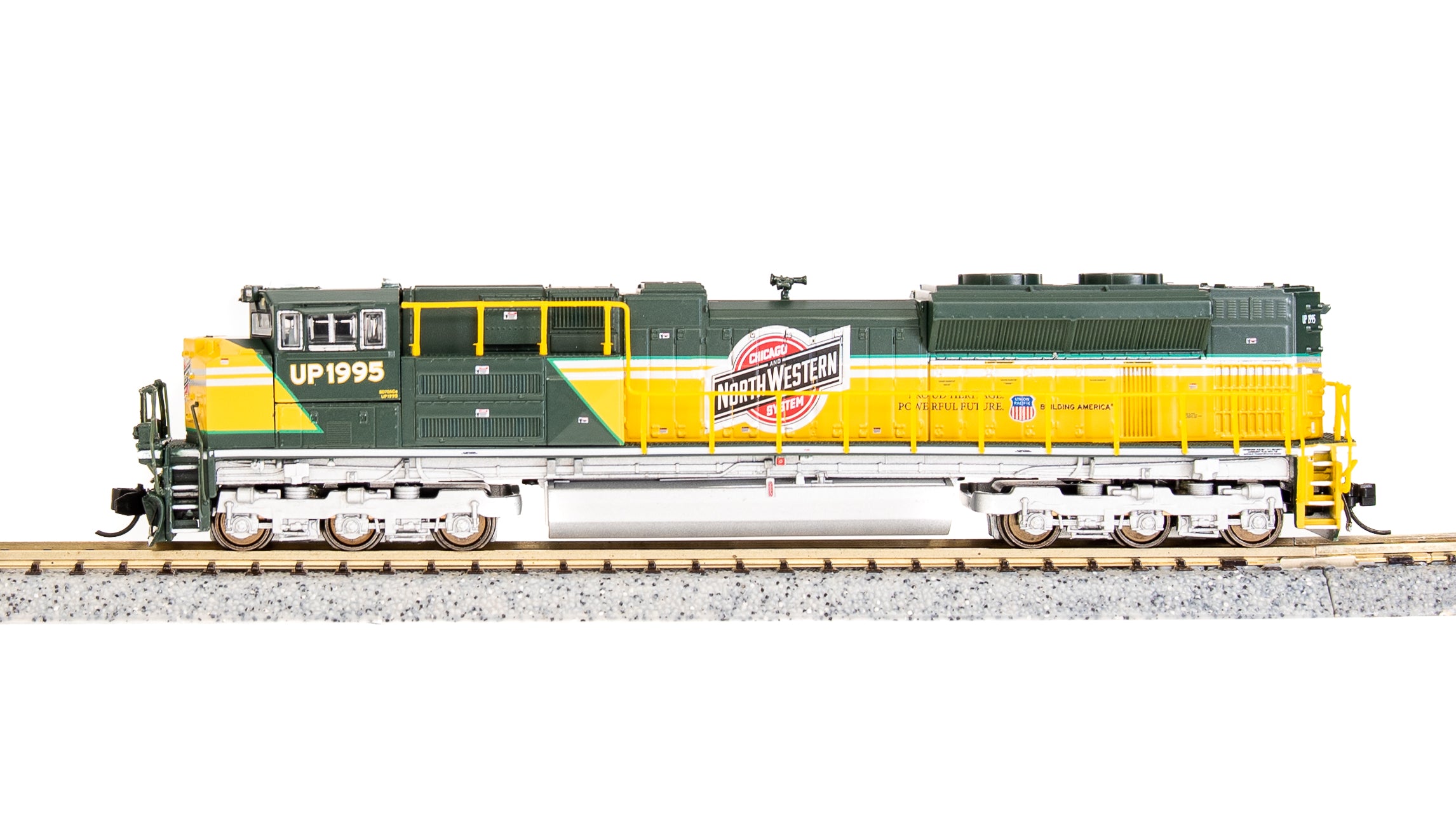 7035 EMD SD70ACe, UP #1995, Chicage & North Western Heritage livery, Paragon4 Sound/DC/DCC, N Default Title