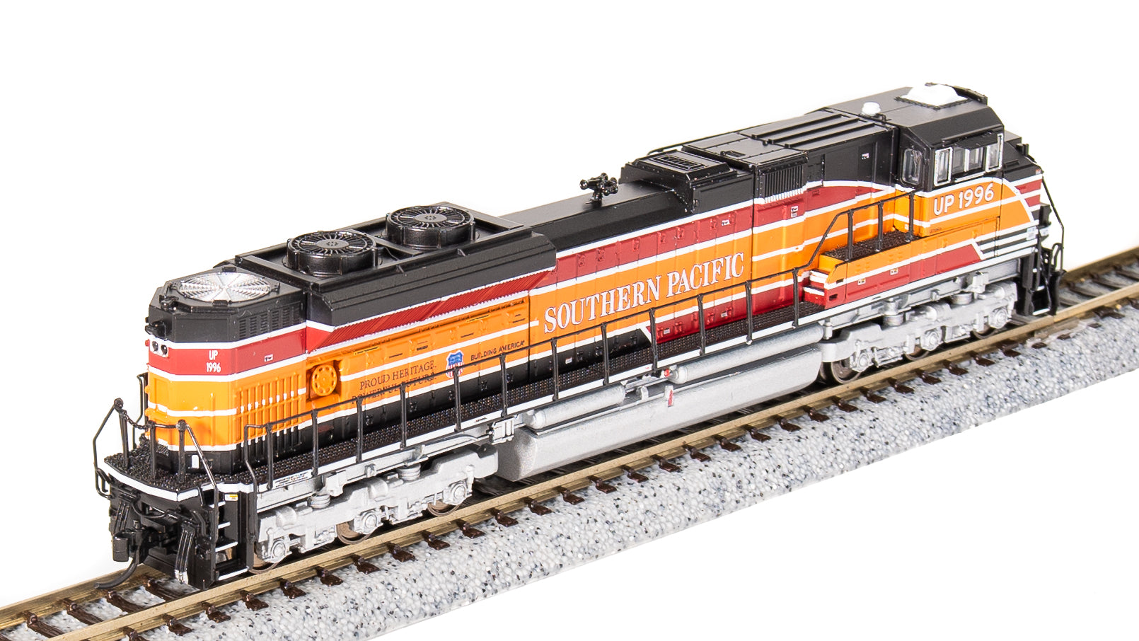 7036 EMD SD70ACe, UP #1996, Southern Pacific Heritage livery, Paragon4 Sound/DC/DCC, N Default Title