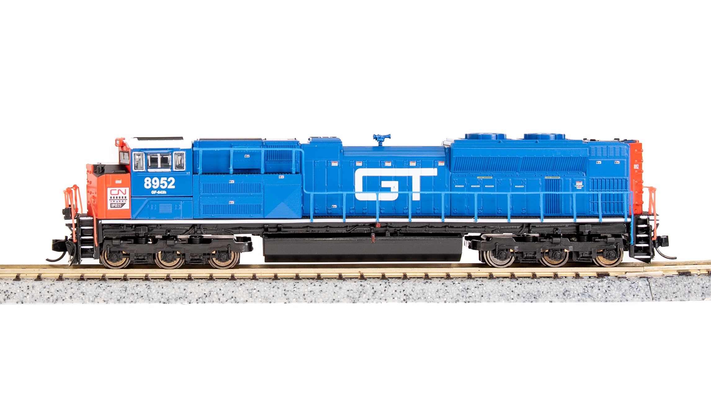 7037 EMD SD70ACe, CN 8952, GTW Heritage livery, Paragon4 