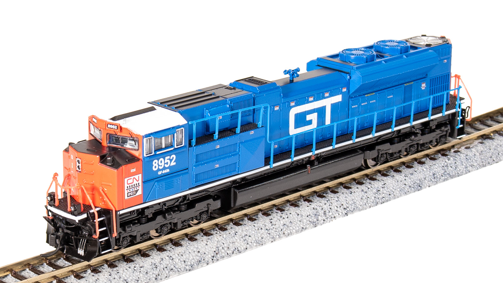 7037 EMD SD70ACe, CN 8952, GTW Heritage livery, Paragon4 Sound/DC/DCC, N  (NP)