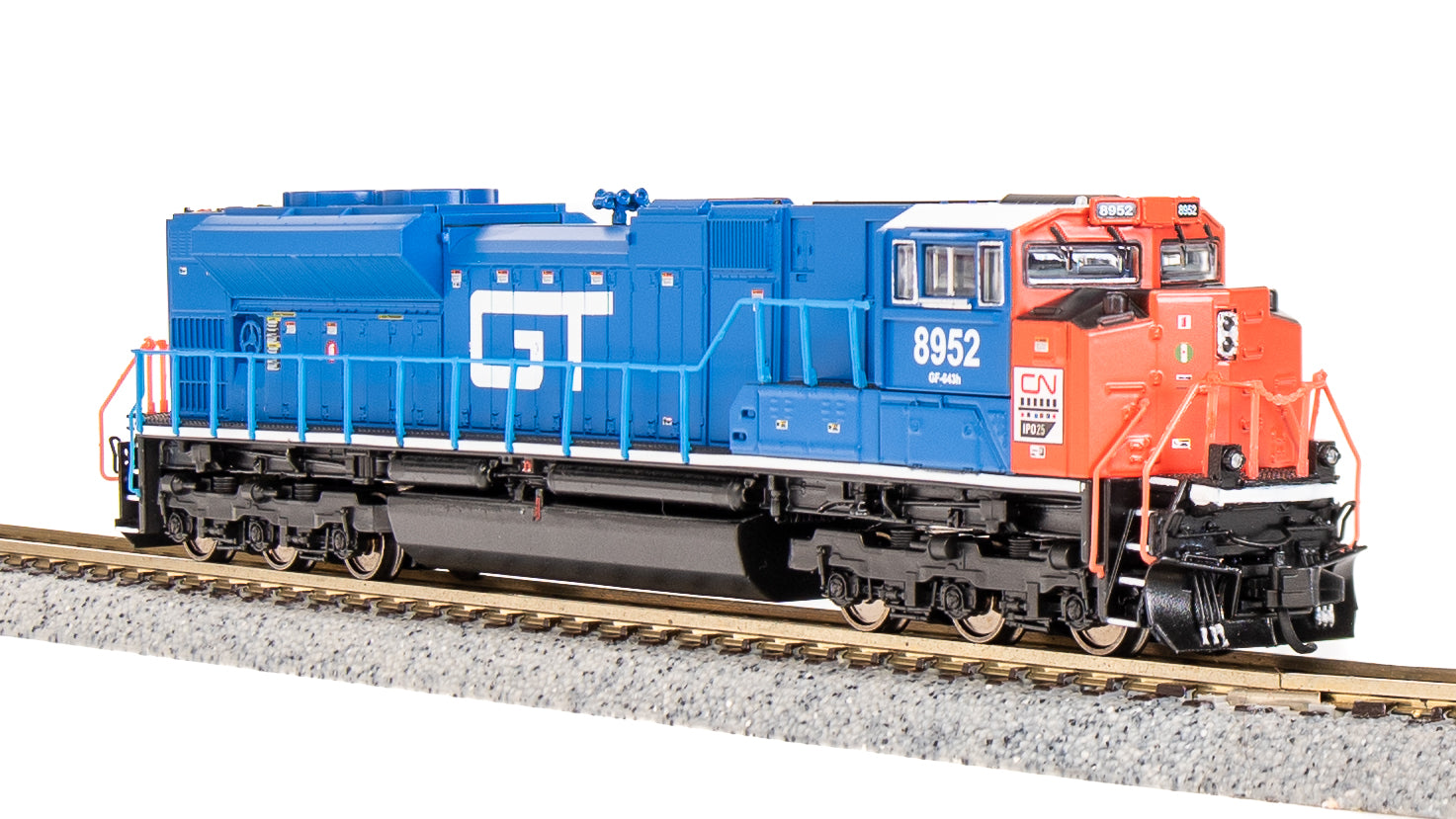 7037 EMD SD70ACe, CN 8952, GTW Heritage livery, Paragon4 Sound/DC/DCC, N  (NP)