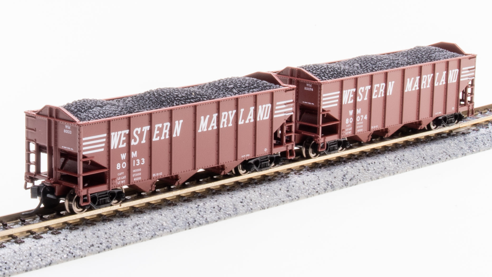 7156 3-Bay Hopper, WM, Oxide Red, Billboard Scheme, 2-pack A, N Default Title