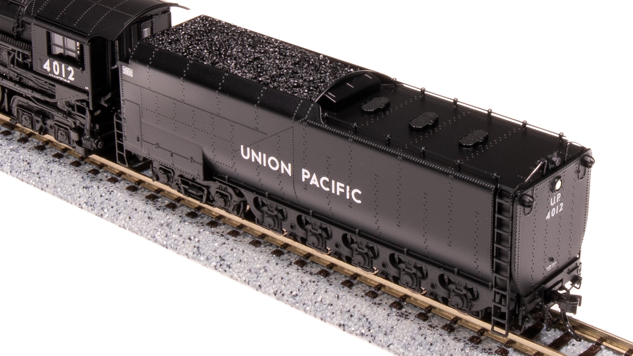 7231 UP Big Boy #4012, 1941, As-Delivered Aftercooler, 25-C-100 Coal  Tender, Paragon4 Sound/DC/DCC, Smoke, N