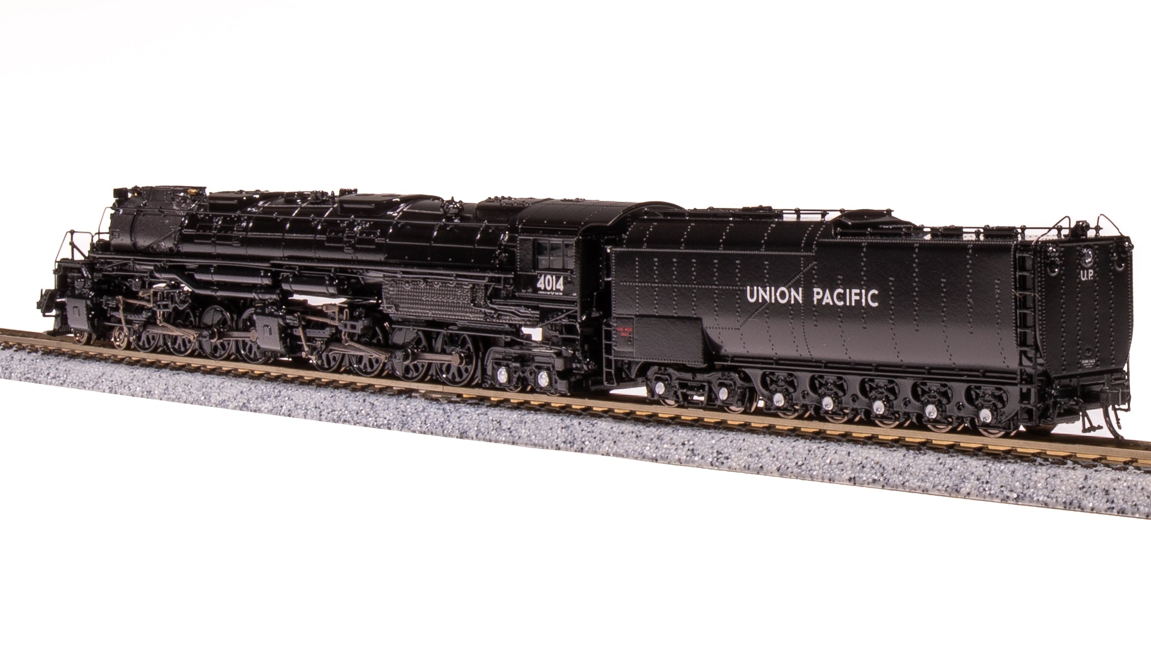 7237 UP Big Boy #4014, Promontory Excursion, Glossy Finish, Challenger  Excursion Tender, Paragon4 Sound/DC/DCC, Smoke, N