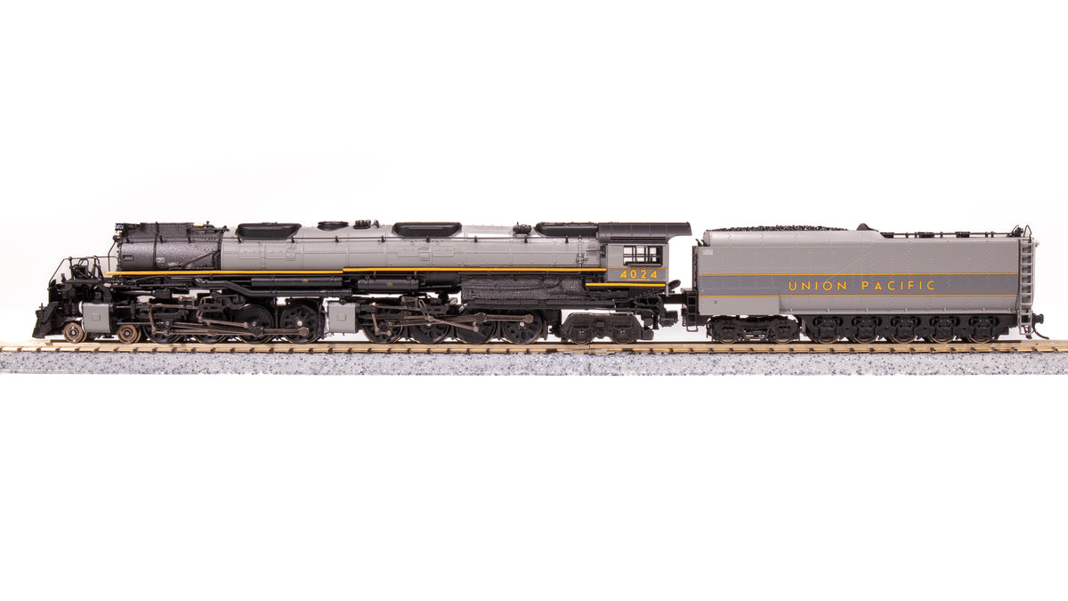 7239 UP Big Boy #4024, Two-Tone Gray w/ Yellow, Wilson Aftercooler, 25