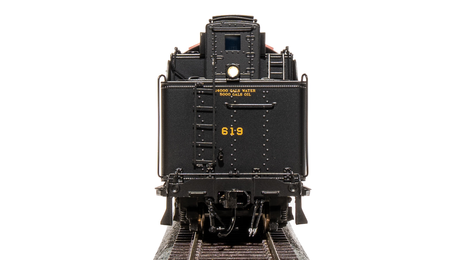 7243 T&P 2-10-4, #619, In-Service Appearance, Paragon4 Sound/DC/DCC, HO