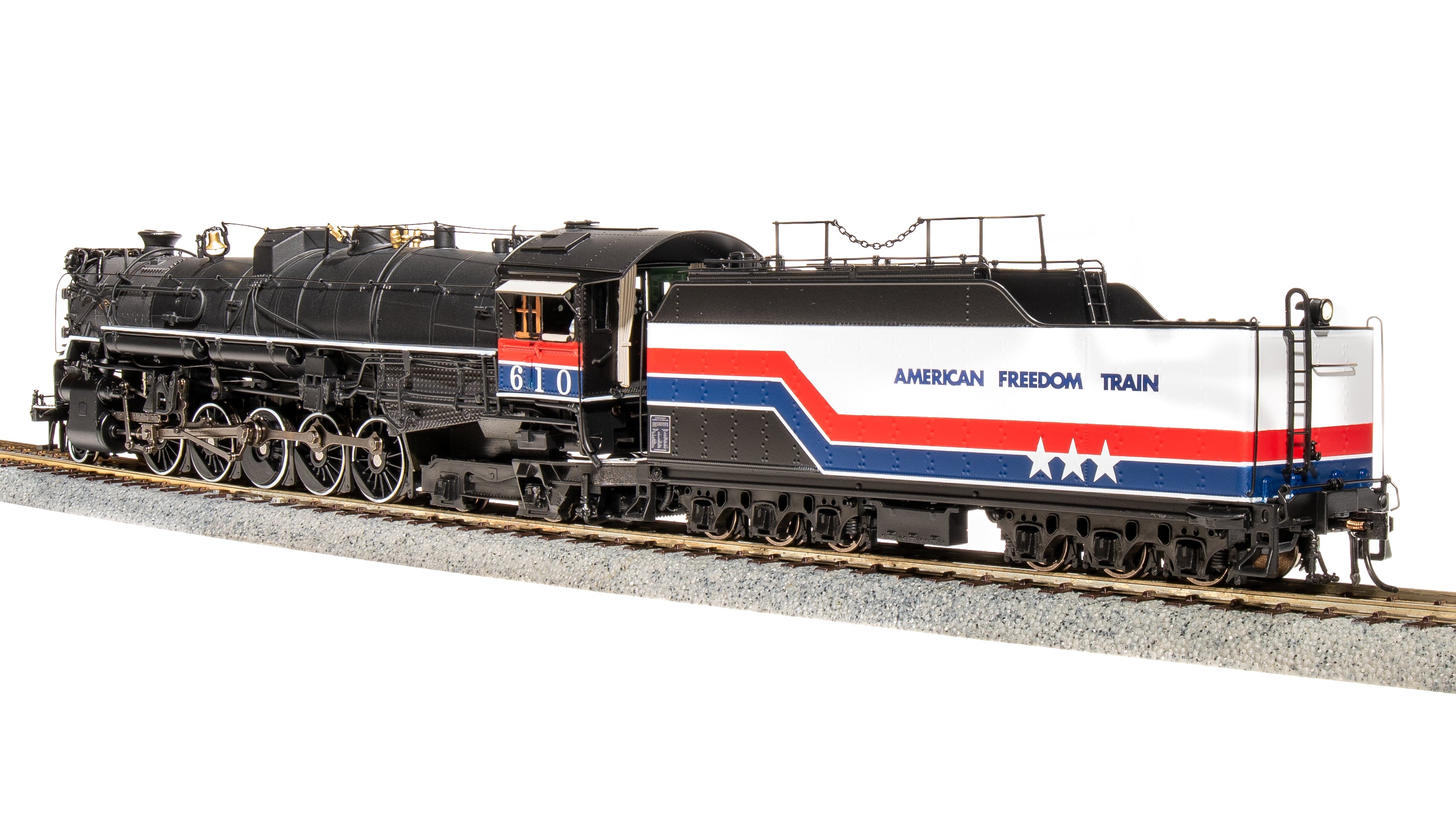 7245 T&P 2-10-4, #610, American Freedom Train, Paragon4 Sound/DC/DCC, HO Default Title