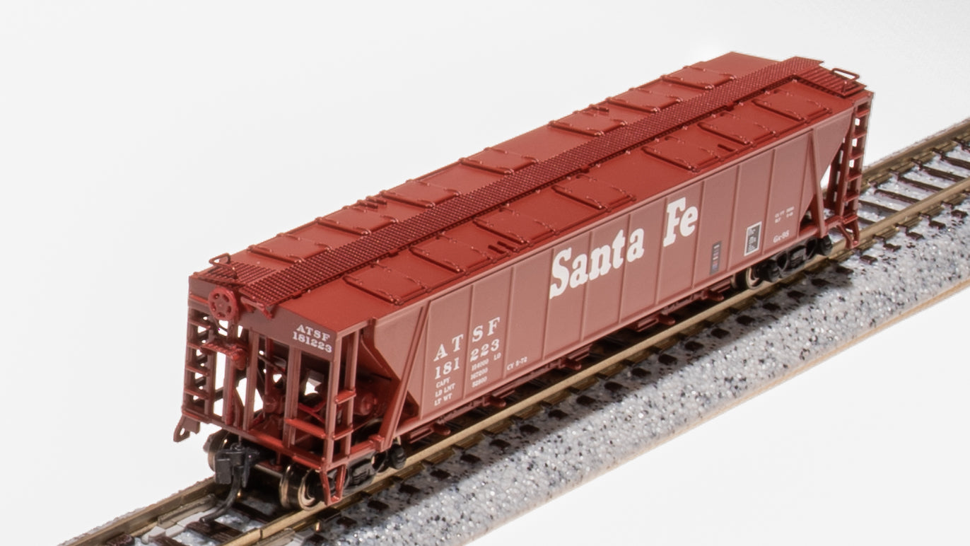 7258 H32 Covered Hopper, ATSF, Variety 2-pack, N Scale (Fantasy Paint Scheme) Default Title