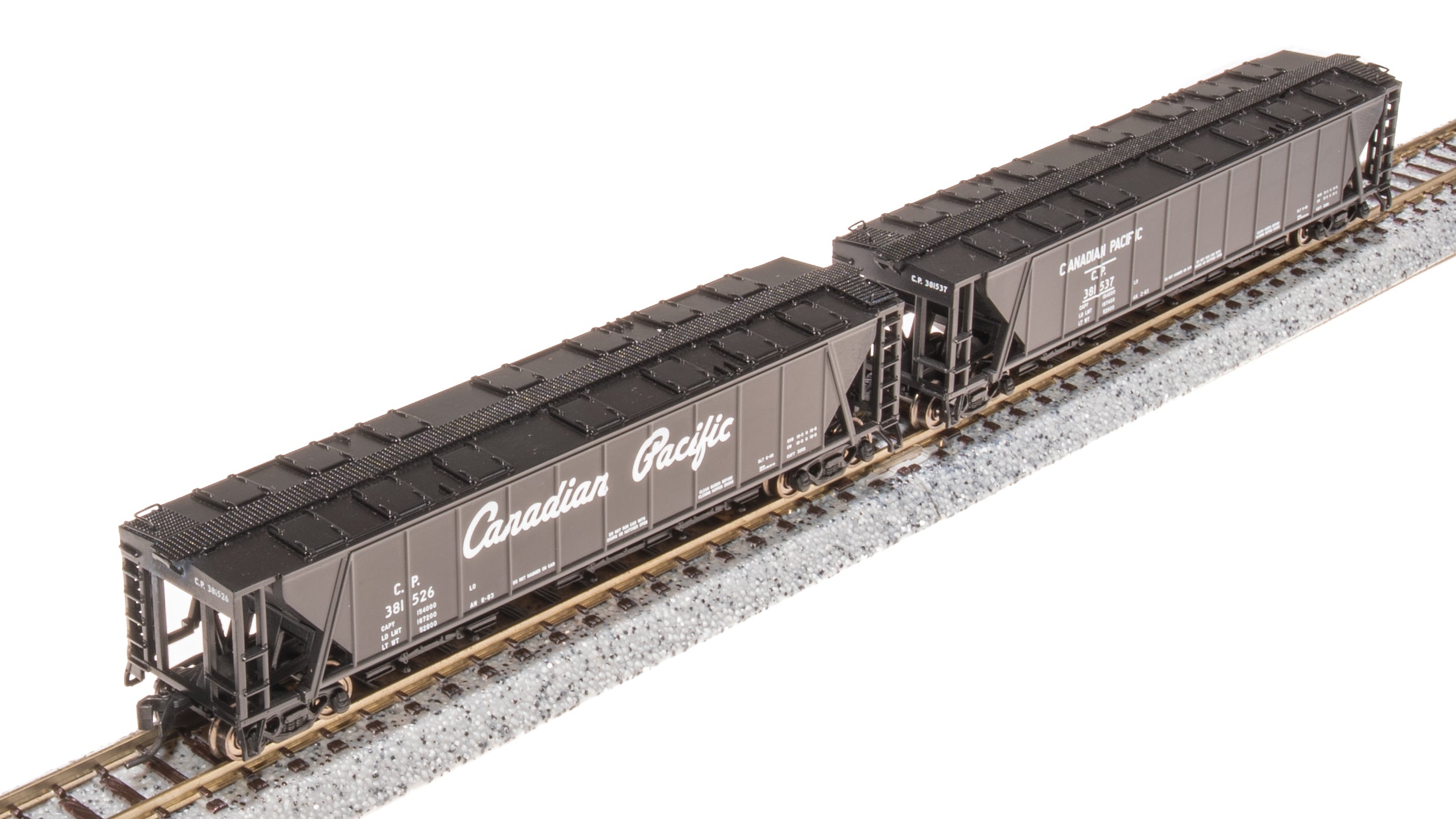 7260 H32 Covered Hopper, CP, Variety 2-pack, N Scale (Fantasy Paint Scheme) Default Title