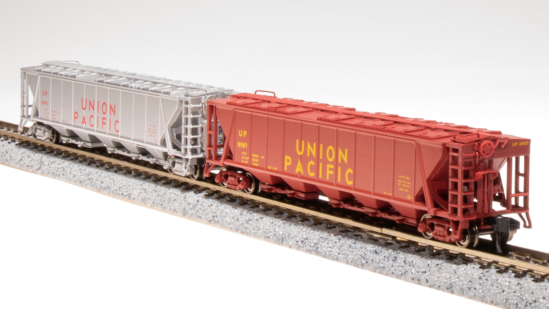 7263 H32 Covered Hopper, UP, Variety 2-pack, N Scale (Fantasy Paint Scheme) Default Title