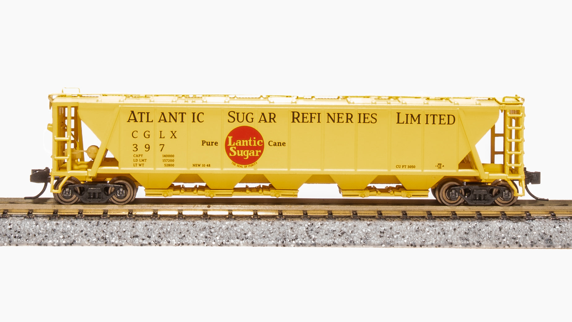 7264 H32 Covered Hopper, Atlantic Sugar, 2-pack, N Scale (Fantasy Paint Scheme) Default Title