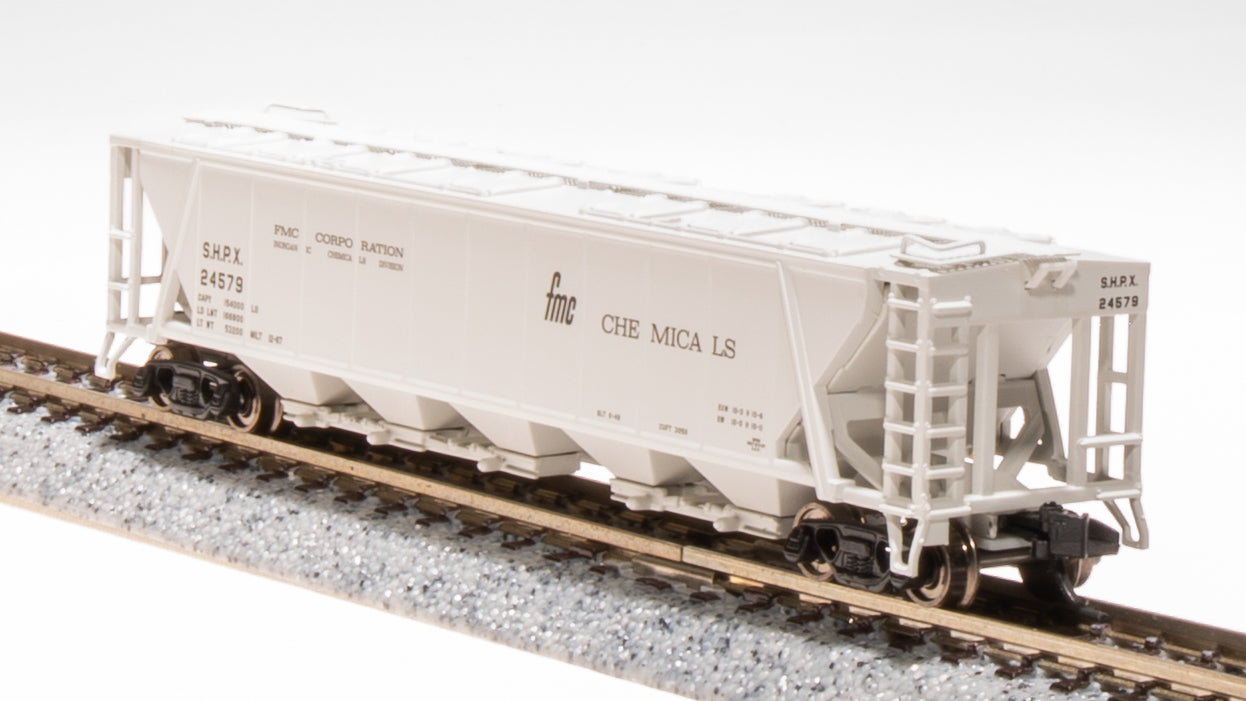 7265 H32 Covered Hopper, FMC Chemicals, 2-pack, N Scale (Fantasy Paint Scheme) Default Title