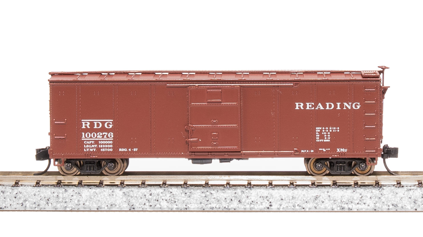 7272 NYC 40' Steel Boxcar, Variety Set C, 1950's 4-pack, (NYC, RDG, DLW, NB), N Default Title