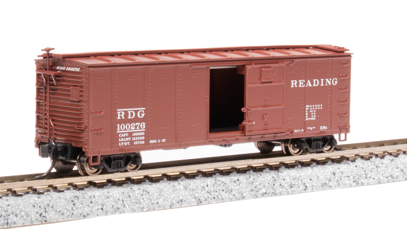 7272 NYC 40' Steel Boxcar, Variety Set C, 1950's 4-pack, (NYC, RDG, DLW, NB), N Default Title