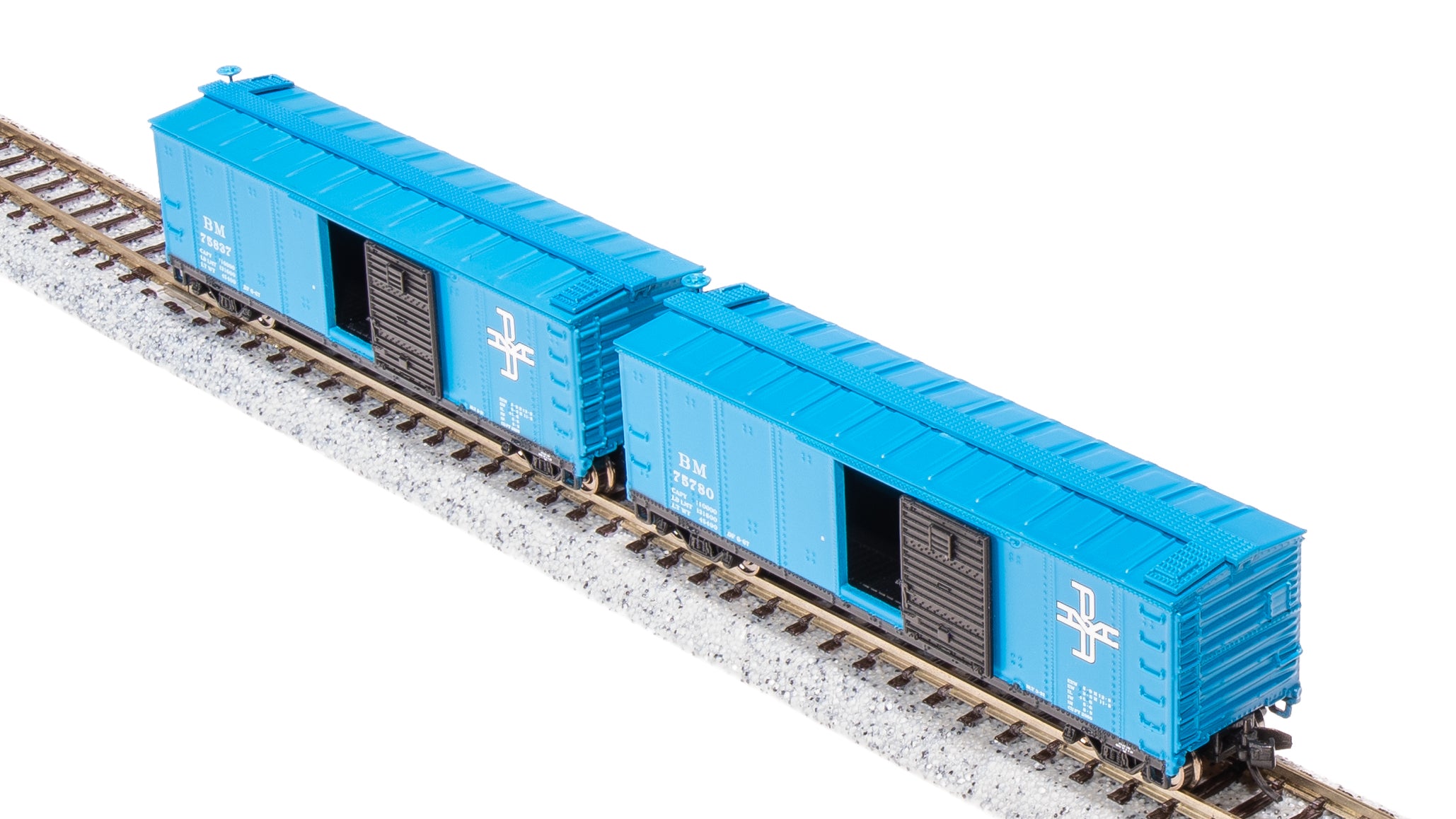 7274 USRA 40' Steel Boxcar, B&M, 2-pack, N