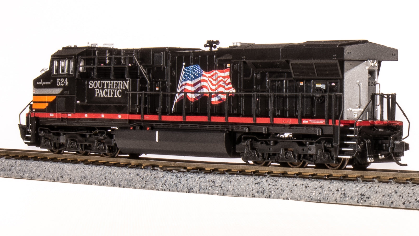 7310 GE ES44AC, SP #524, Black Widow Scheme, Paragon4 Sound/DC/DCC, N (Fantasy Paint Scheme) (TW Exclusive) Default Title