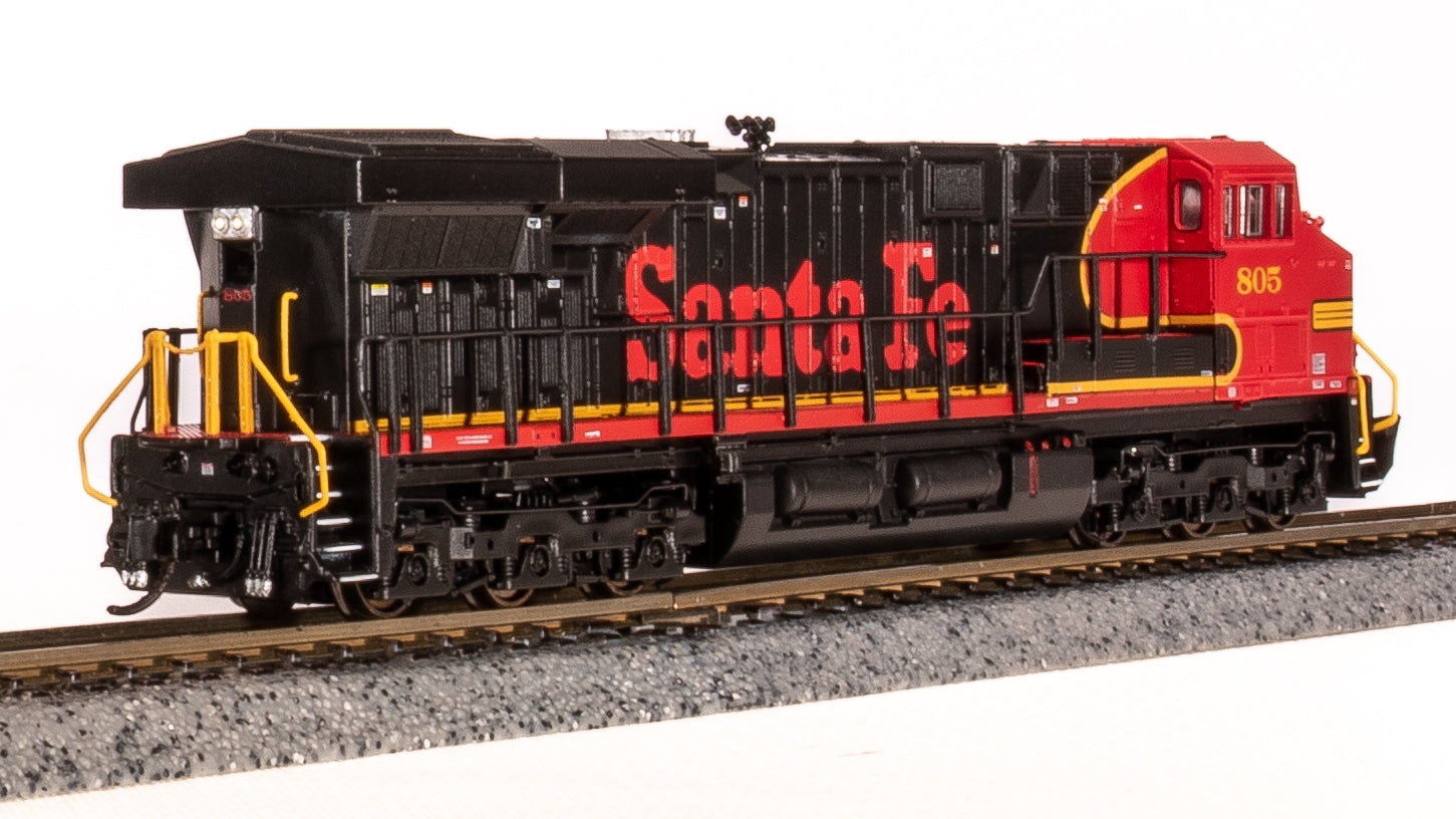 7313 GE ES44AC, ATSF #805, Black Bonnet Scheme, Paragon4 Sound/DC/DCC, N (Fantasy Paint Scheme) (TW Exclusive) Default Title