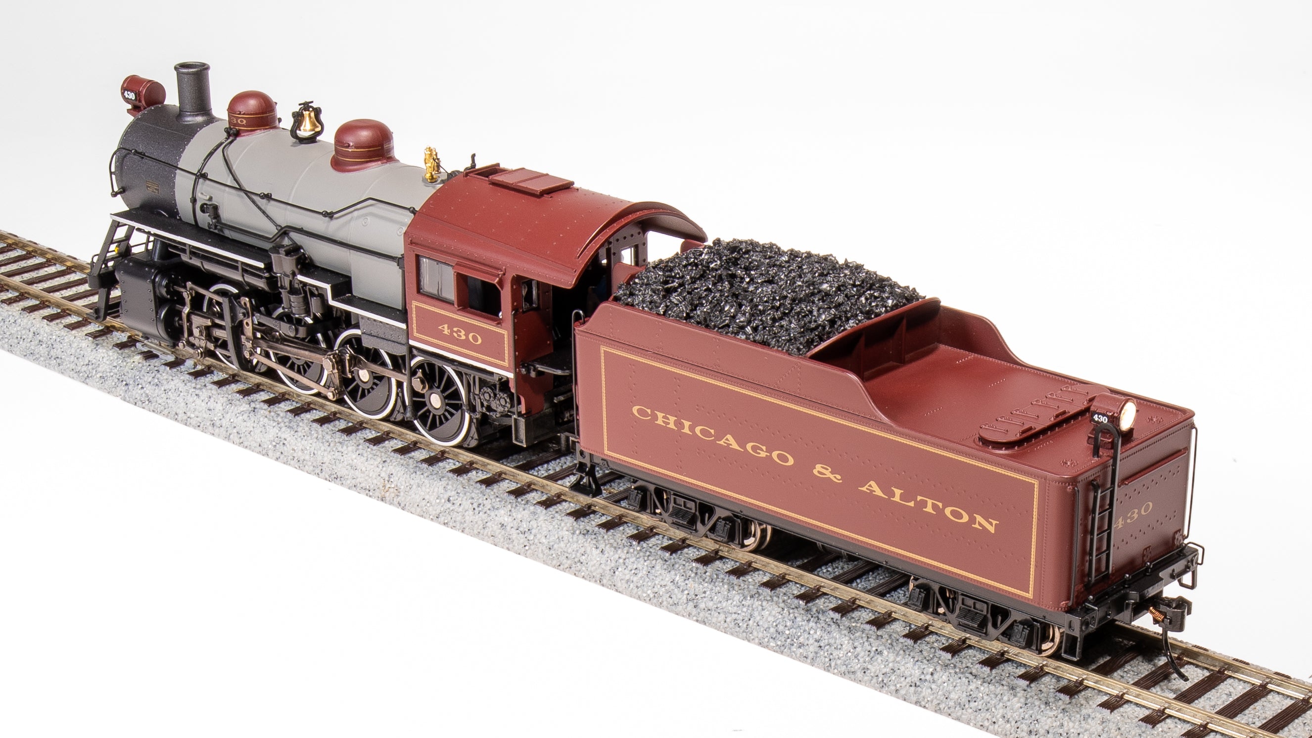 7327 2-8-0 Consolidation, C&A 430, Paragon4 Sound/DC/DCC, Smoke, HO