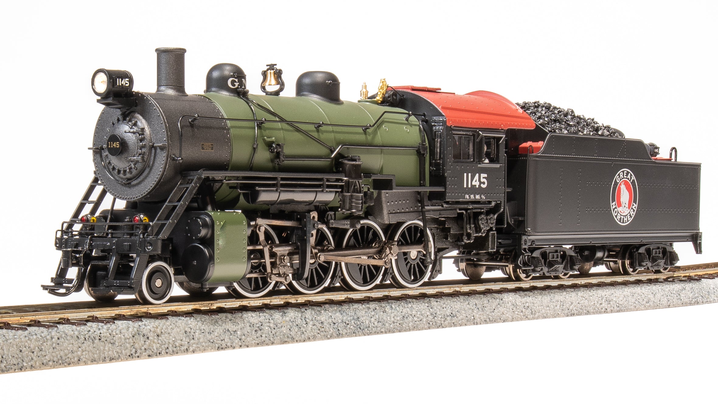 7332 2-8-0 Consolidation, GN 1145, Paragon4 Sound/DC/DCC, Smoke, HO Default Title