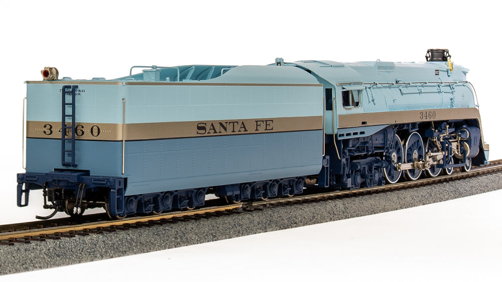7352 ATSF Blue Goose, #3460, Early 1939 Appearance, Paragon4 Sound/DC/