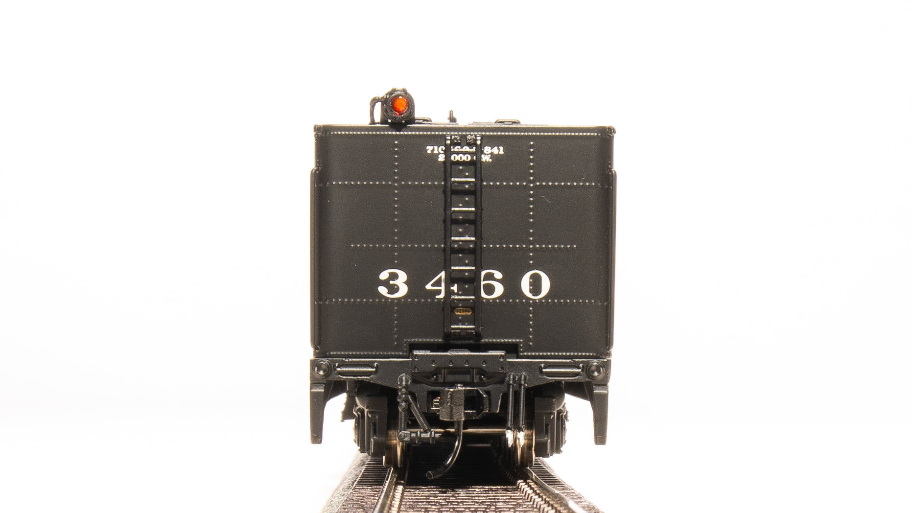 7358 ATSF Blue Goose, #3460, Black w/ Traditional Aluminum Lettering, Paragon4 Sound/DC/DCC, Smoke, HO (FDH Fantasy Paint Scheme) Default Title