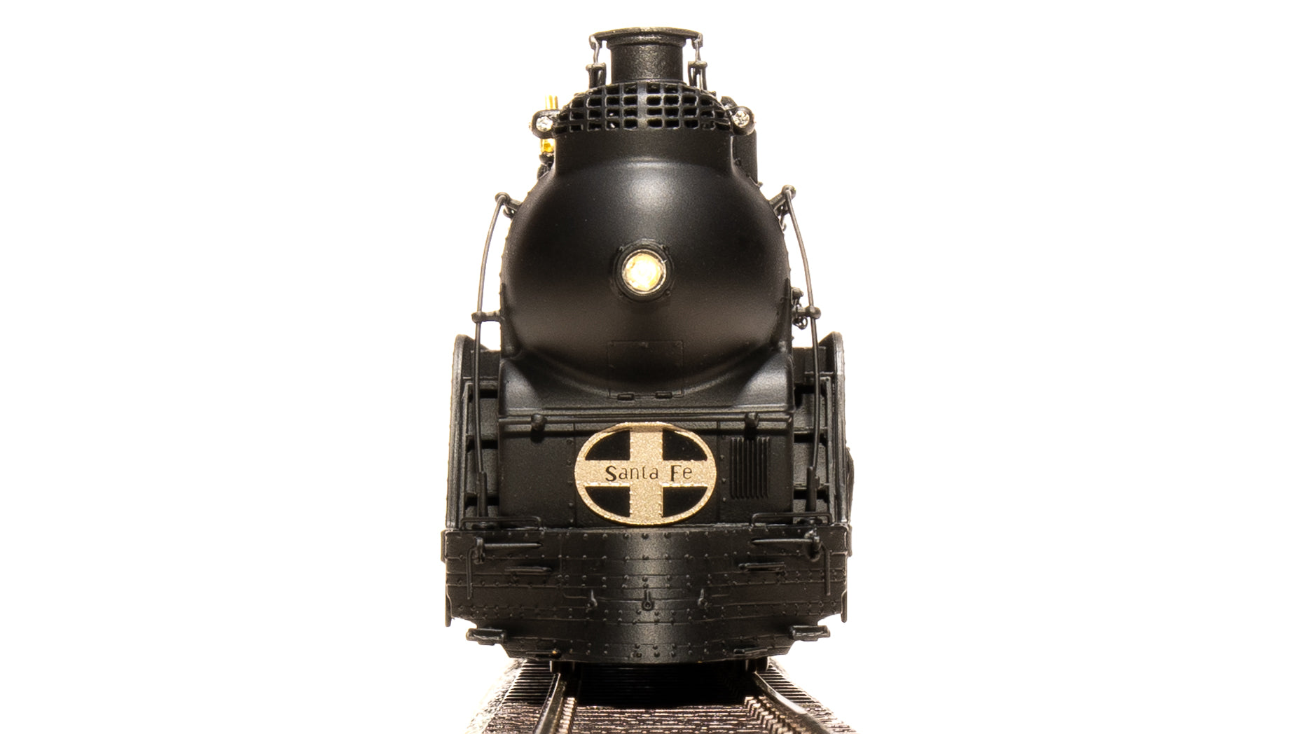 7358 ATSF Blue Goose, #3460, Black w/ Traditional Aluminum Lettering, Paragon4 Sound/DC/DCC, Smoke, HO (FDH Fantasy Paint Scheme) Default Title