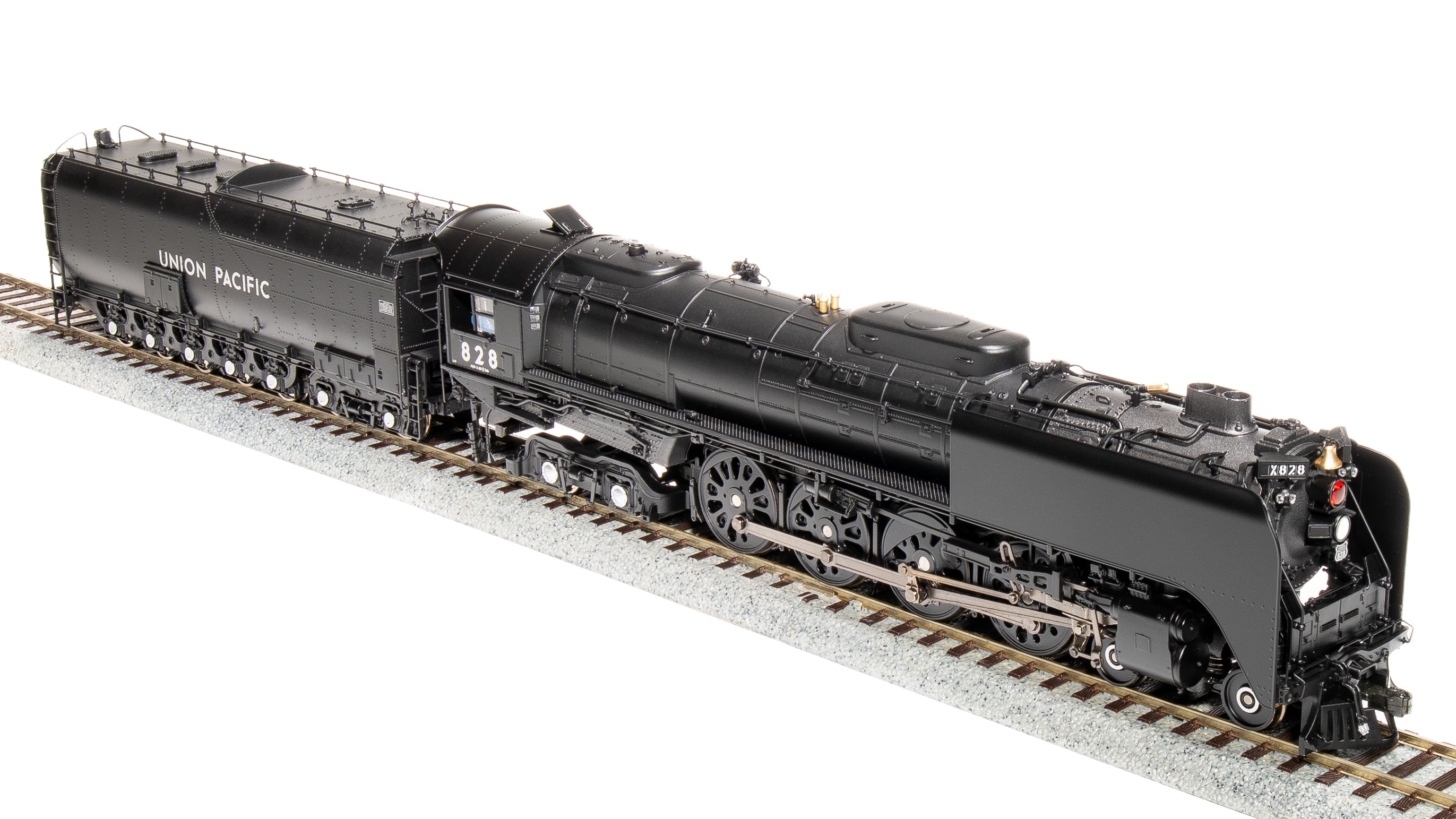 7362 Union Pacific 4-8-4, Class FEF-2, #828, Black & Graphite, Paragon4 Sound/DC/DCC, Smoke, HO Default Title