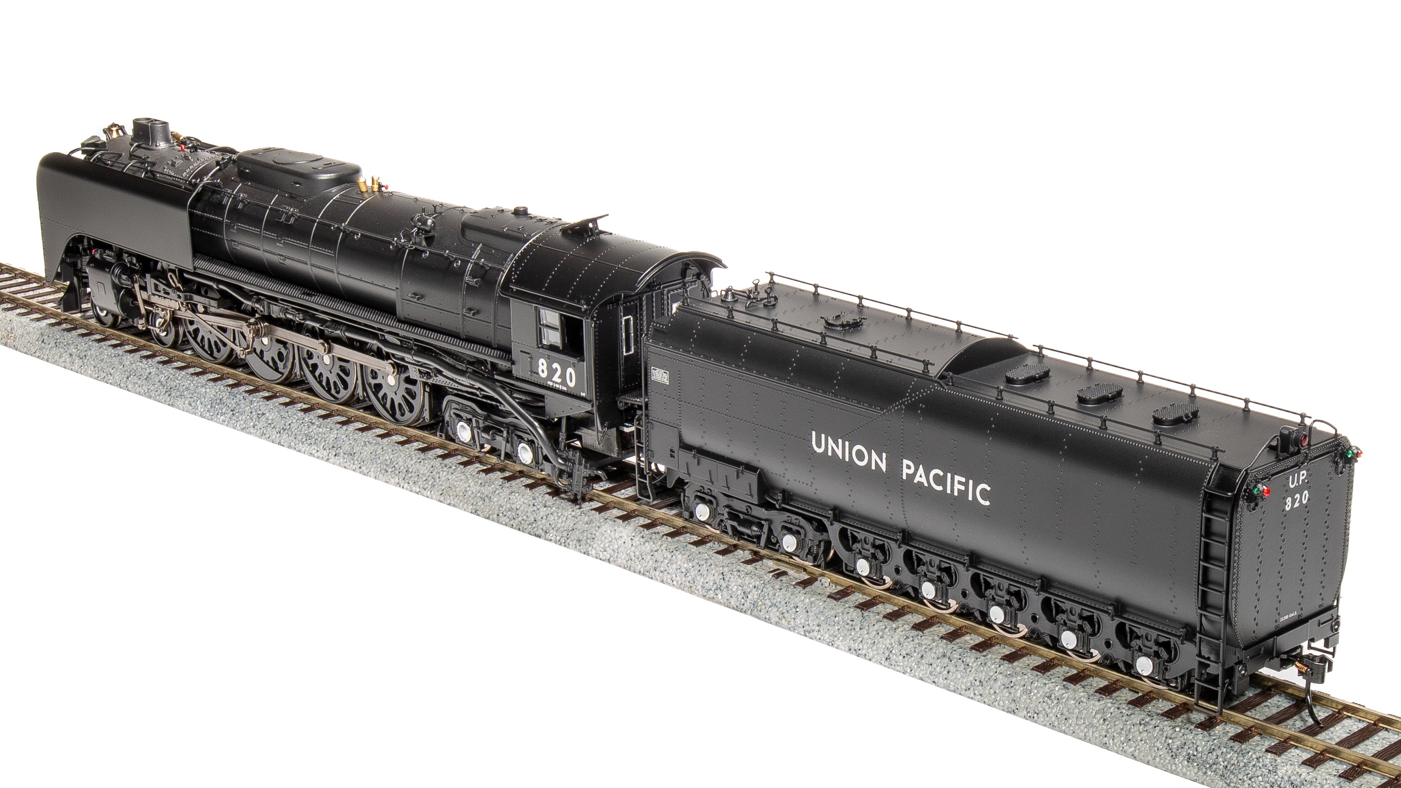 7363 Union Pacific 4-8-4, Class FEF-2, #820, Black & Graphite, Paragon4 Sound/DC/DCC, Smoke, HO Default Title