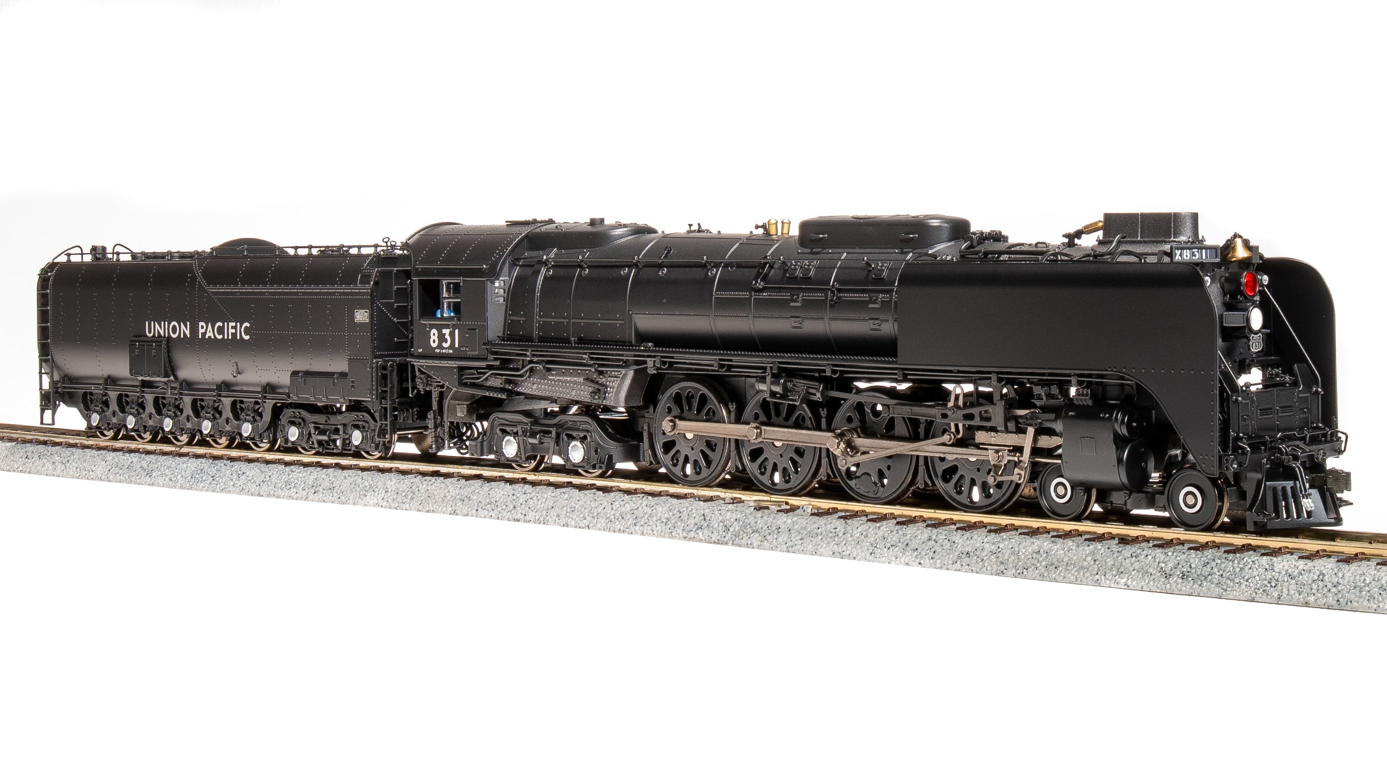 7364 Union Pacific 4-8-4, Class FEF-2, #831, Black & Graphite, Paragon4 Sound/DC/DCC, Smoke, HO Default Title