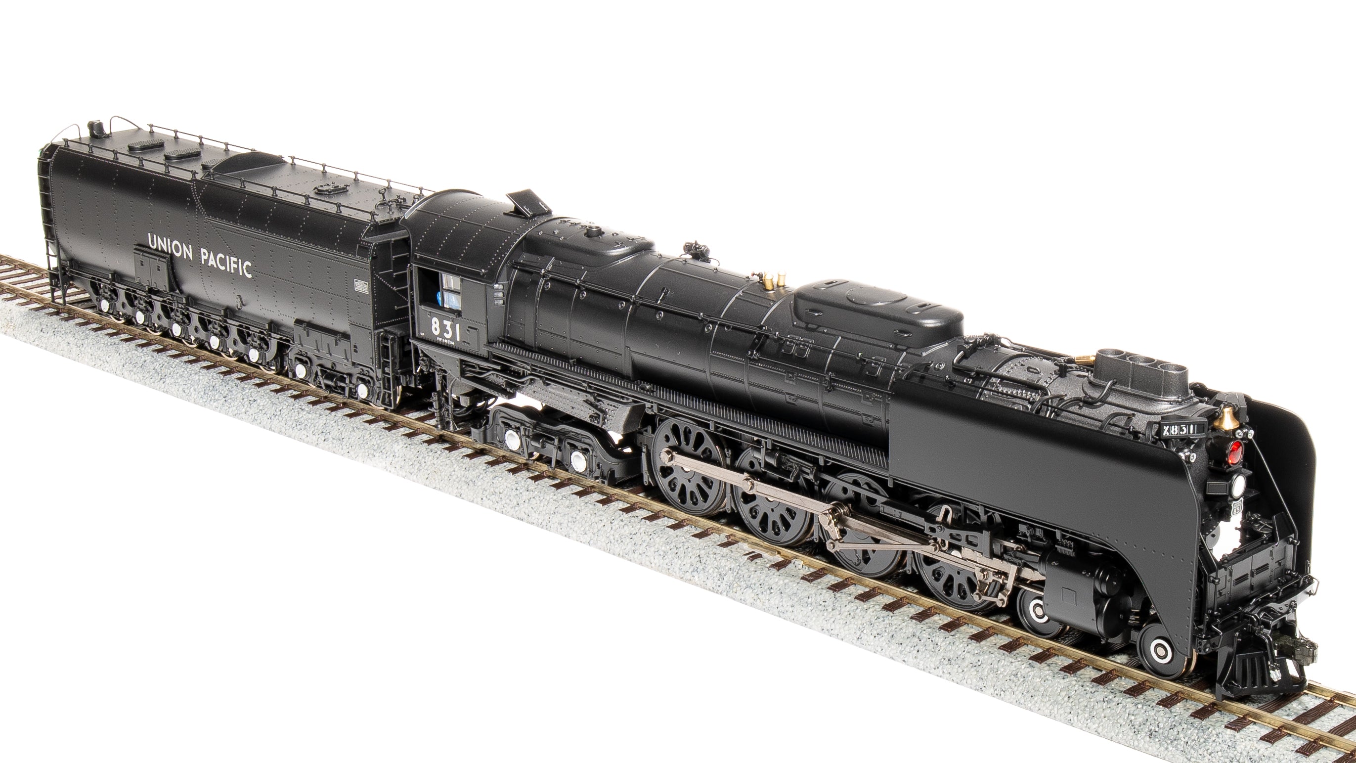 7364 Union Pacific 4-8-4, Class FEF-2, #831, Black & Graphite, Paragon4  Sound/DC/DCC, Smoke, HO