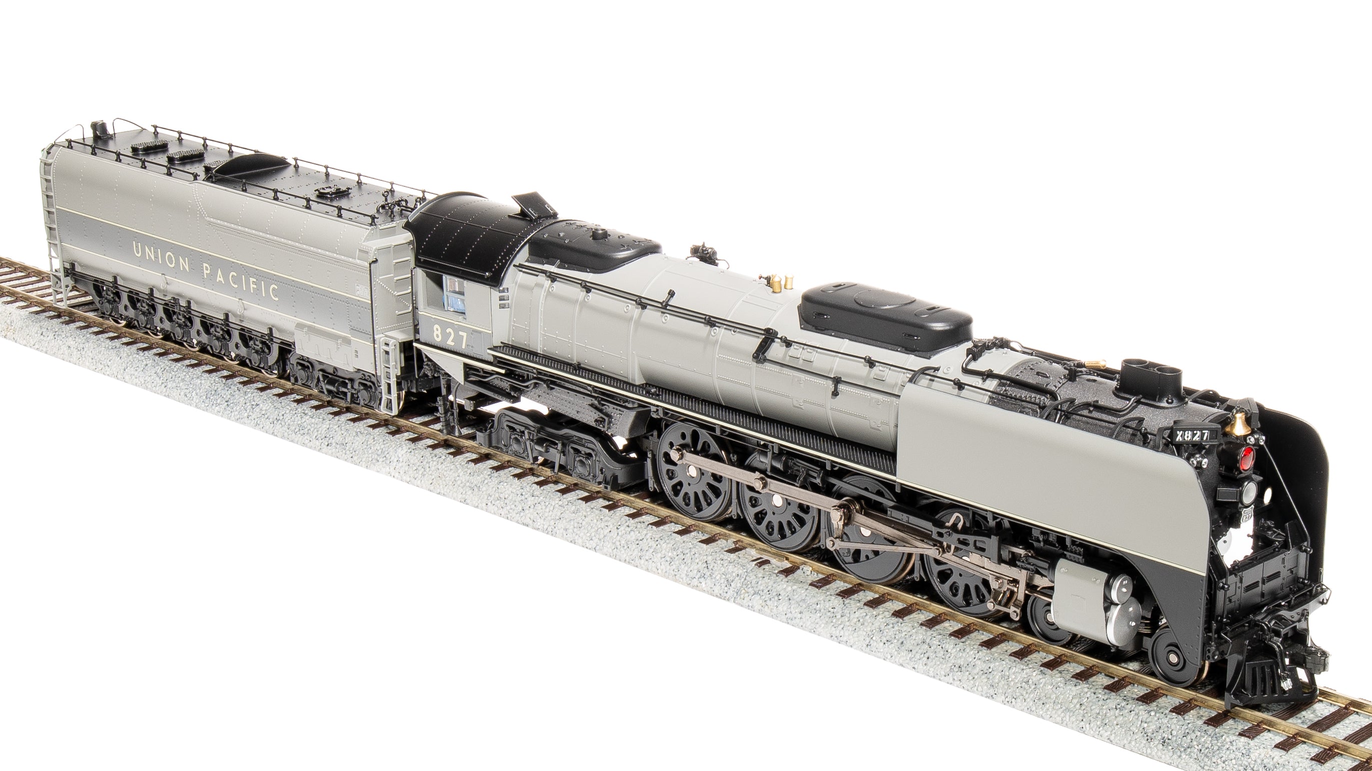7365 Union Pacific 4-8-4, Class FEF-2, #827, TTG w/ Aluminum, Paragon4 Sound/DC/DCC, Smoke, HO Default Title