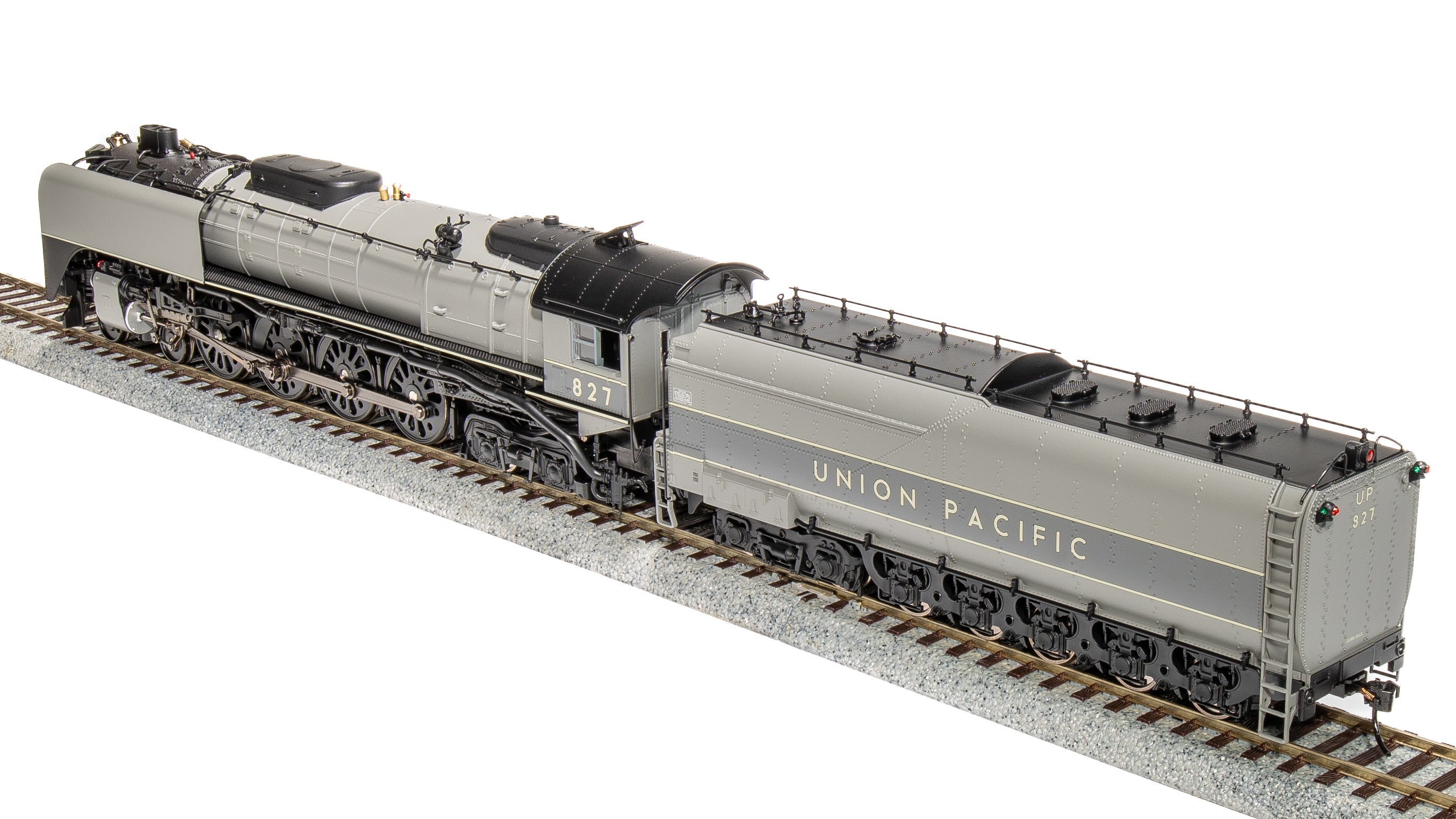 7365 Union Pacific 4-8-4, Class FEF-2, #827, TTG w/ Aluminum, Paragon4 Sound/DC/DCC, Smoke, HO Default Title